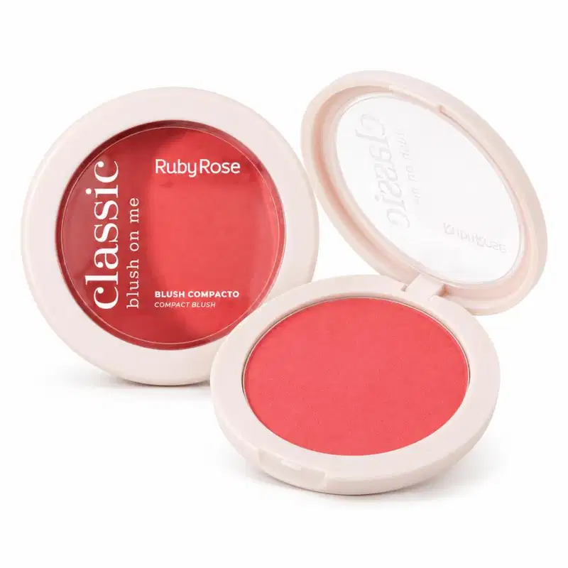Blush Compacto Ruby Rose Classic Blush On Me Peach Panic Hb-m11-5 5g