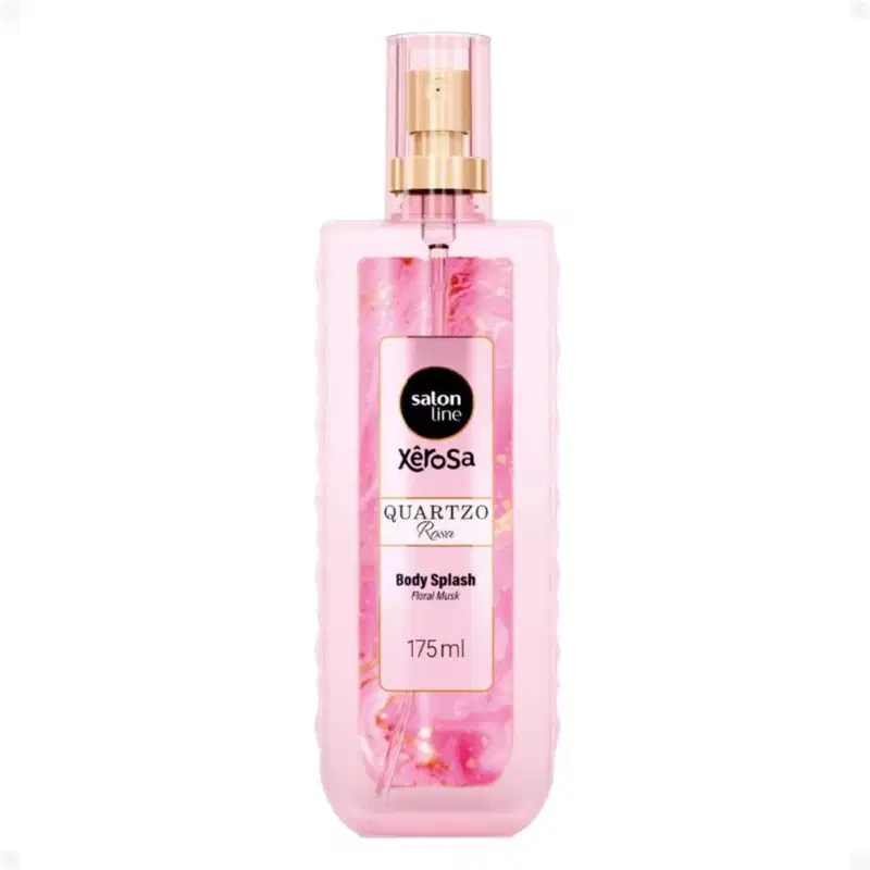 Body Splash Salon Line Xêrosa Quartzo Rosa Floral Musk 175ml