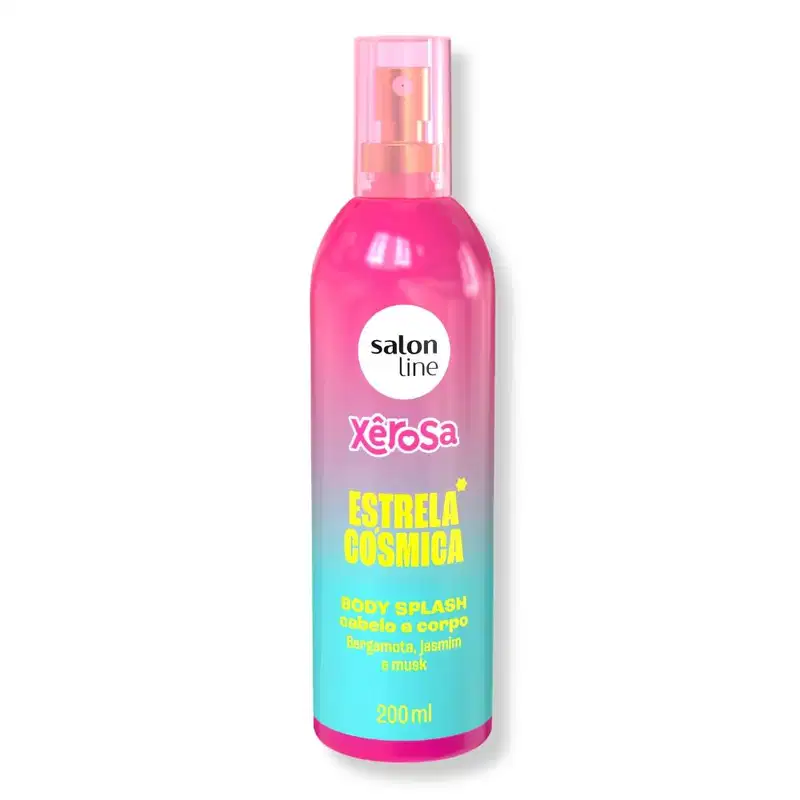 Body Splash Cabelo e Corpo Salon Line Xêrosa Estrela Cósmica 200ml