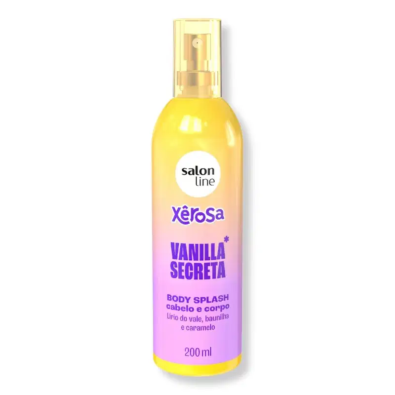 Body Splash Cabelo e Corpo Salon Line Xêrosa Vanilla Secreta 200ml
