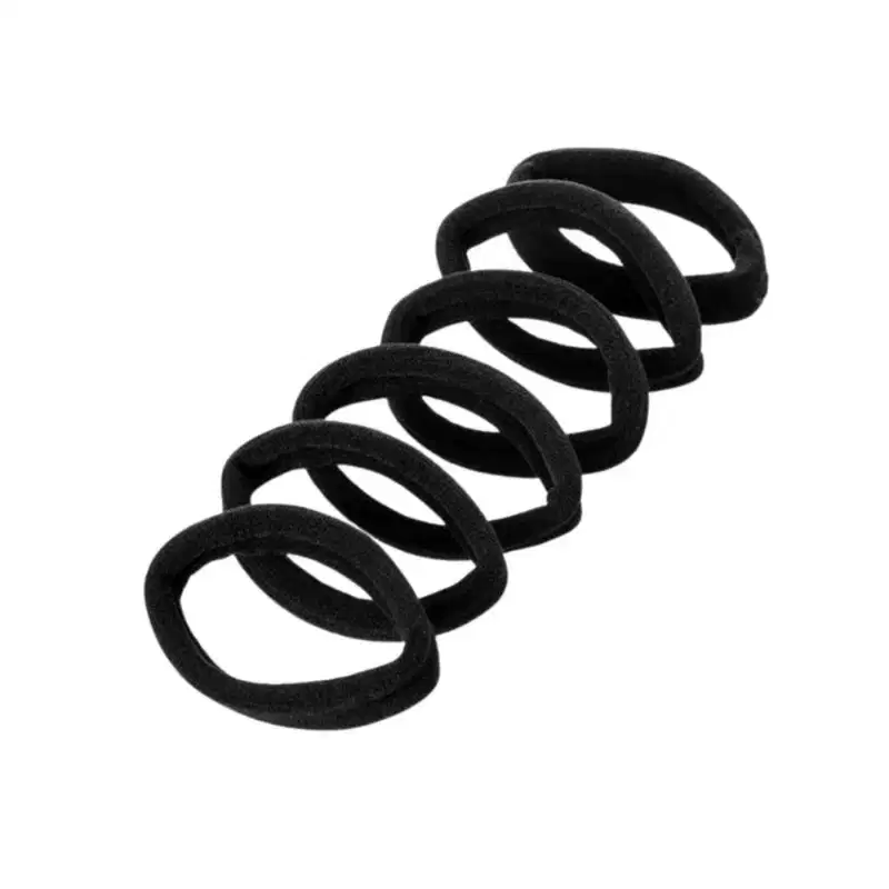 Elásticos De Cabelo Proart Preto Com 6 Unidades Ec14bb