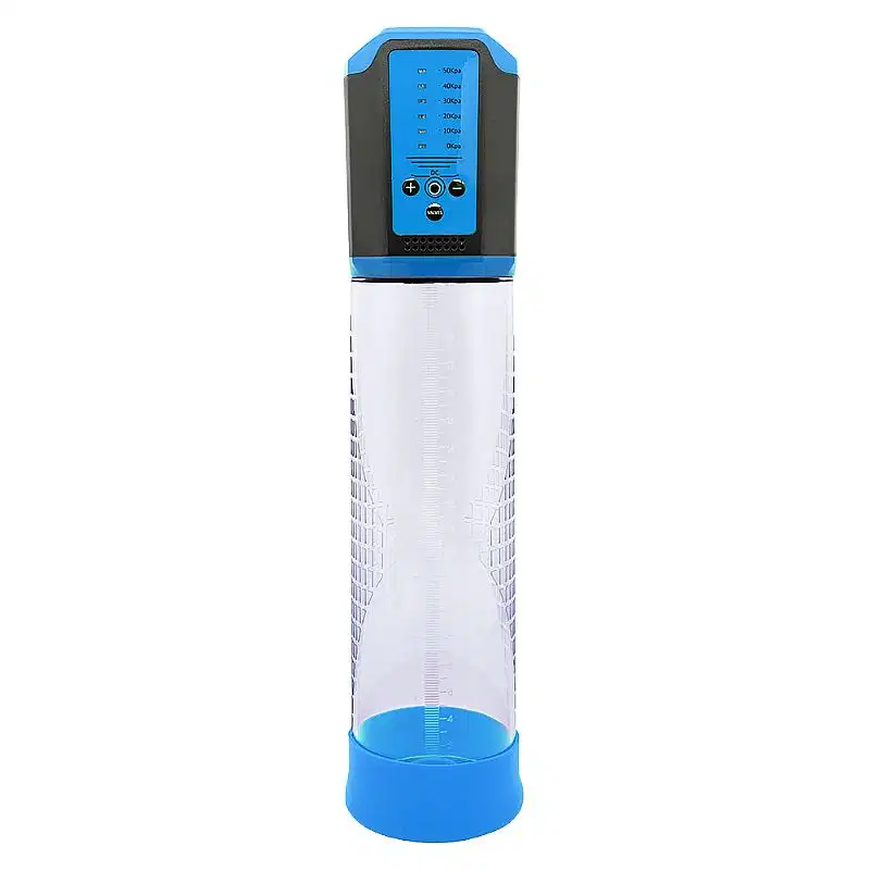 Bomba Peniana Elétrica Automática USB 3 Intensidades com Anel 29x7cm
