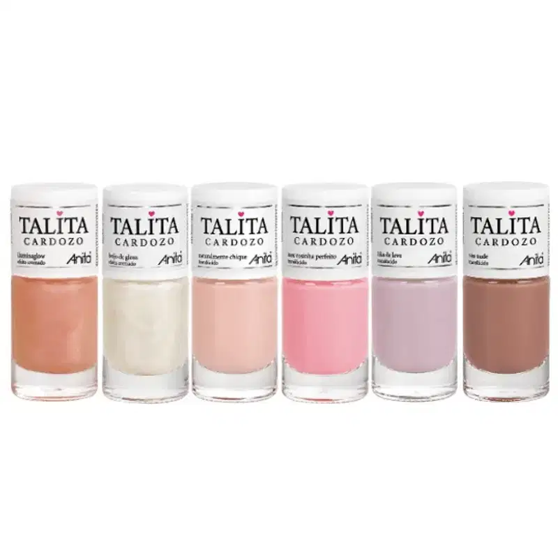 ESMALTE ANITA TALITA CARDOZO 2 TOM:VEU NUDE