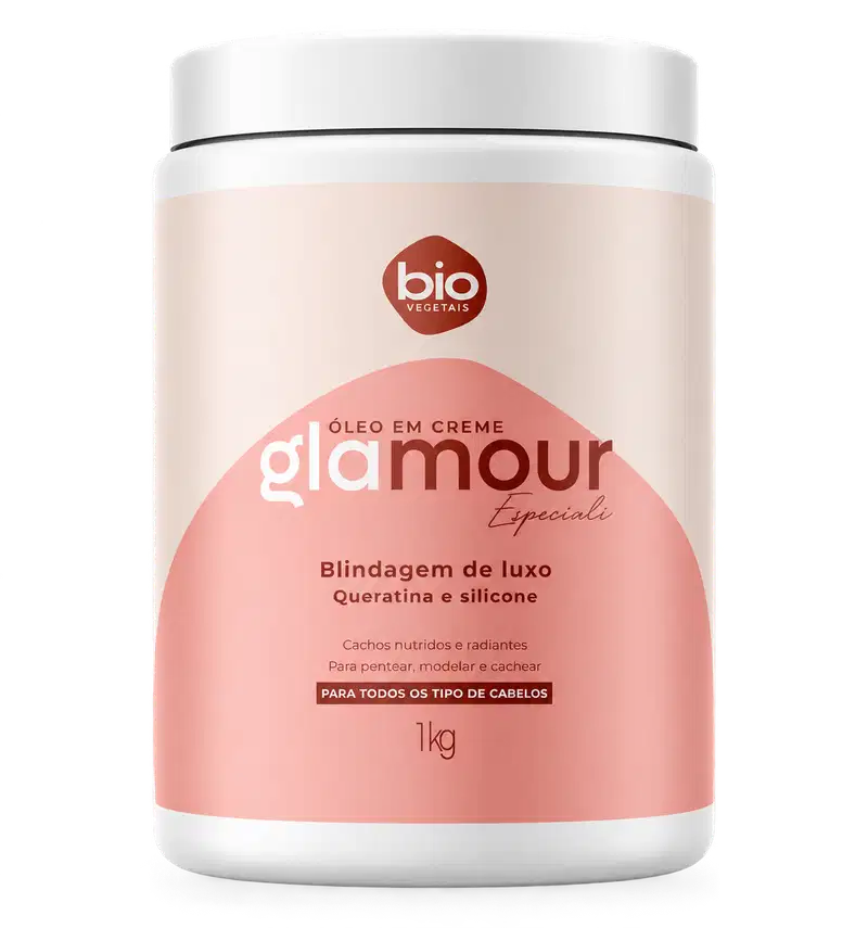 Oleo em Creme Glamour Especiali Queratina e Silicone - 1Kg