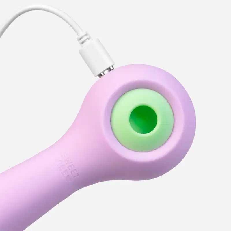 Vibrador Tripla Estimulação Recarregável Sweet Vibe Arrepio - Lilás