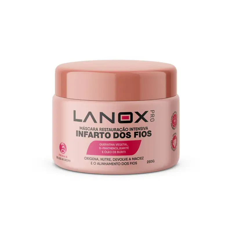 Máscara Infarto dos Fios Lanox - 250g