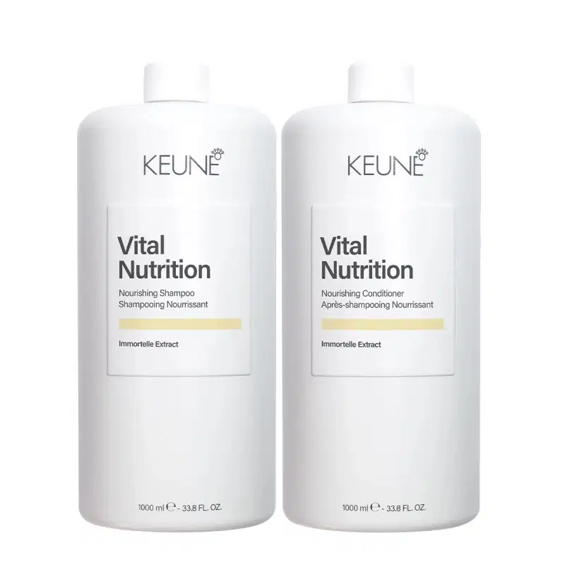 Kit Keune Vital Nutrition Shampoo 1L + Condicionador 1L