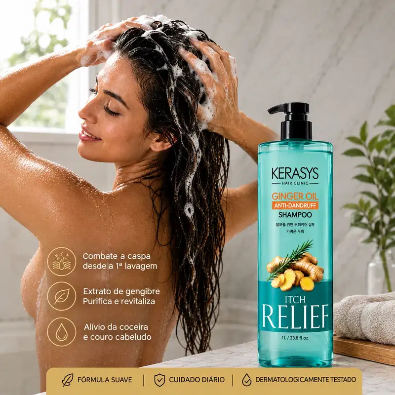 Kerasys Ginger Oil Shampoo 1 L