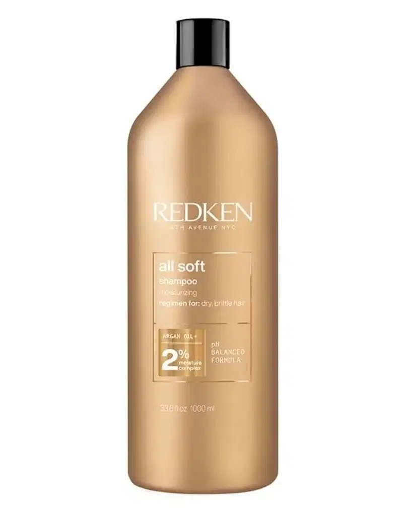 Kit Redken All Soft - Shampoo 1L , Condicionador 1L e Máscara 500g