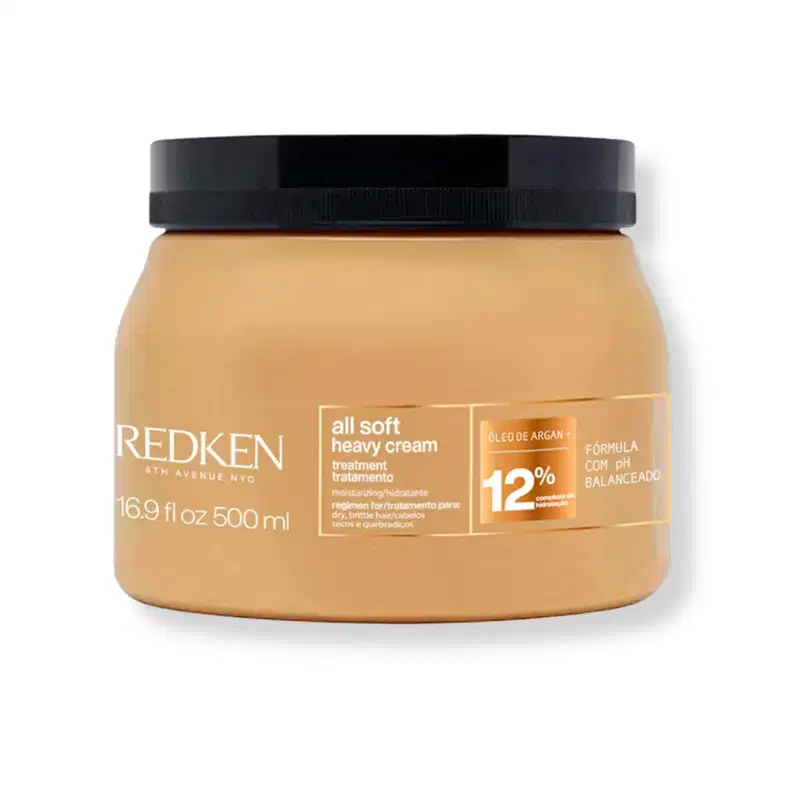 Kit Redken All Soft - Shampoo 1L , Condicionador 1L e Máscara 500g