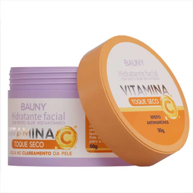 Bauny Hidratante Facial Vitamina C Toque Seco 50g
