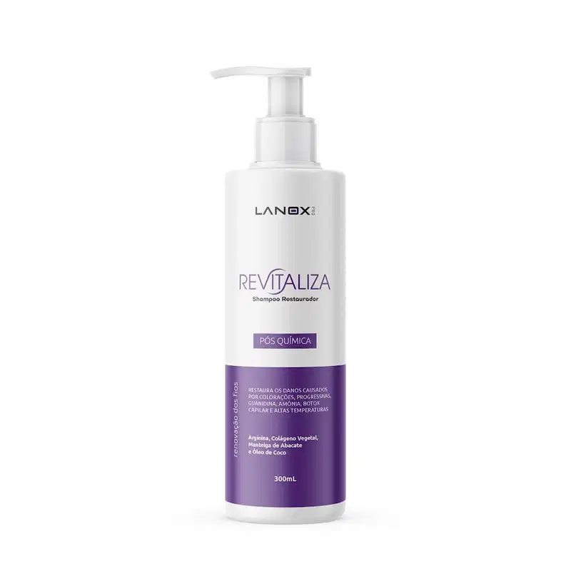 Shampoo Revitaliza Lanox Revitaliza - 300ml