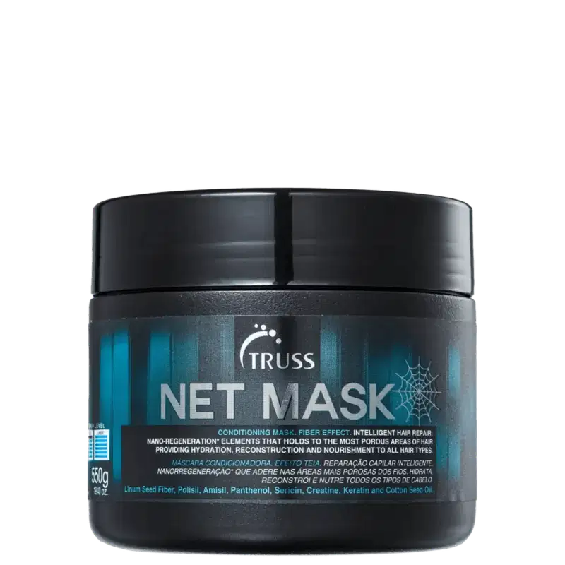 Kit Truss Net Mask + Óleo Uso Obrigatório 30ml