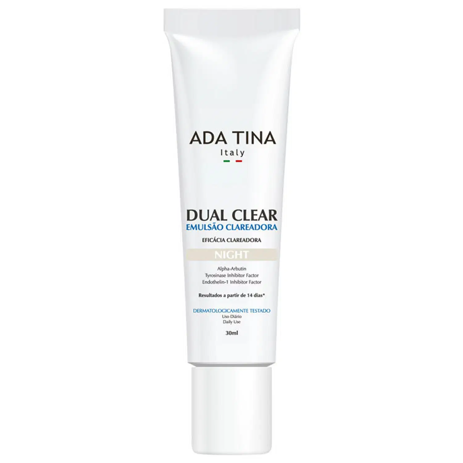 Ada Tina Dual Clear Night - Emulsão Uniformizadora de Manchas 30ml