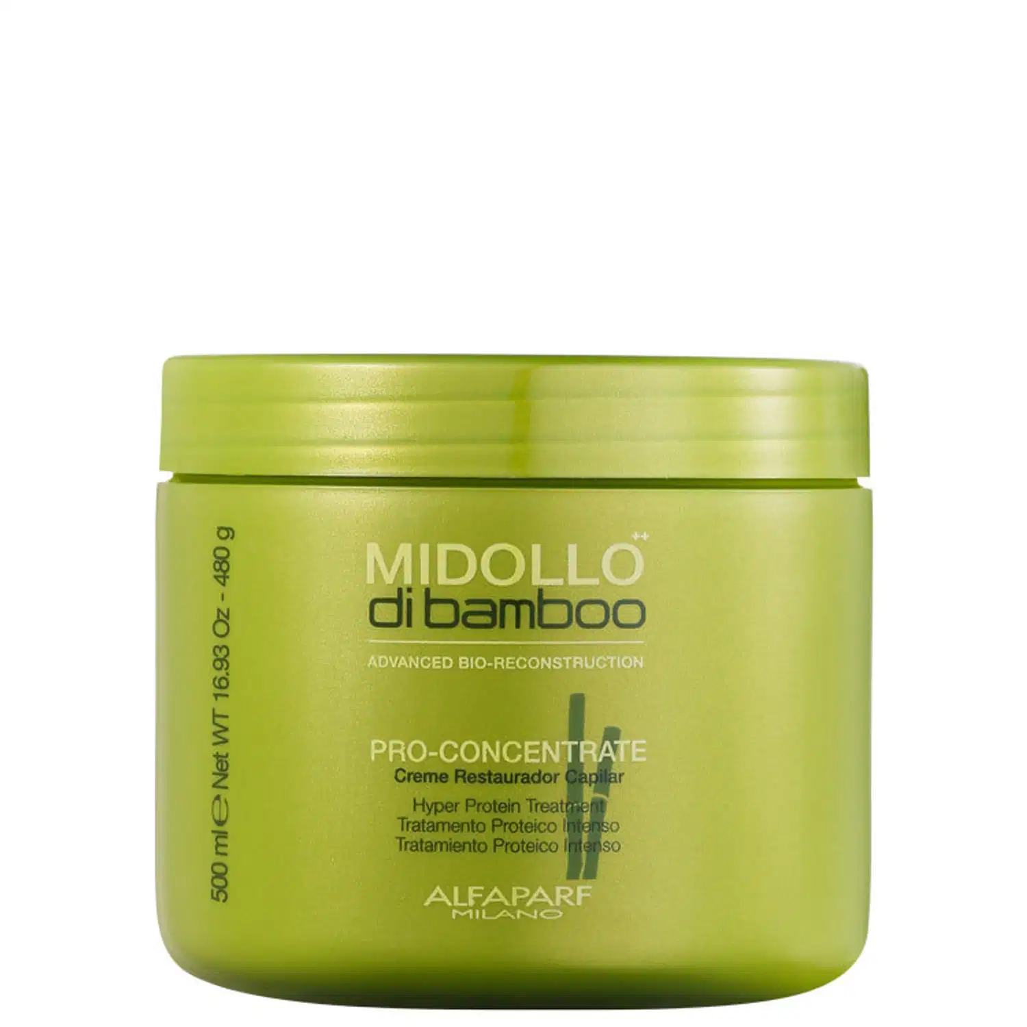 Alfaparf Midollo di Bamboo Pro-Concentrate - Máscara de Reconstrução 500ml