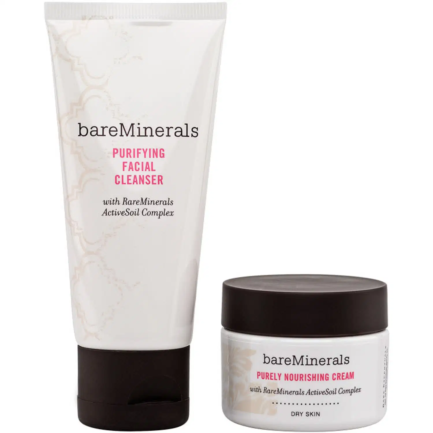 bareMinerals Naturally Luminous Daily Duo Dry Skin Kit (2 Produtos)