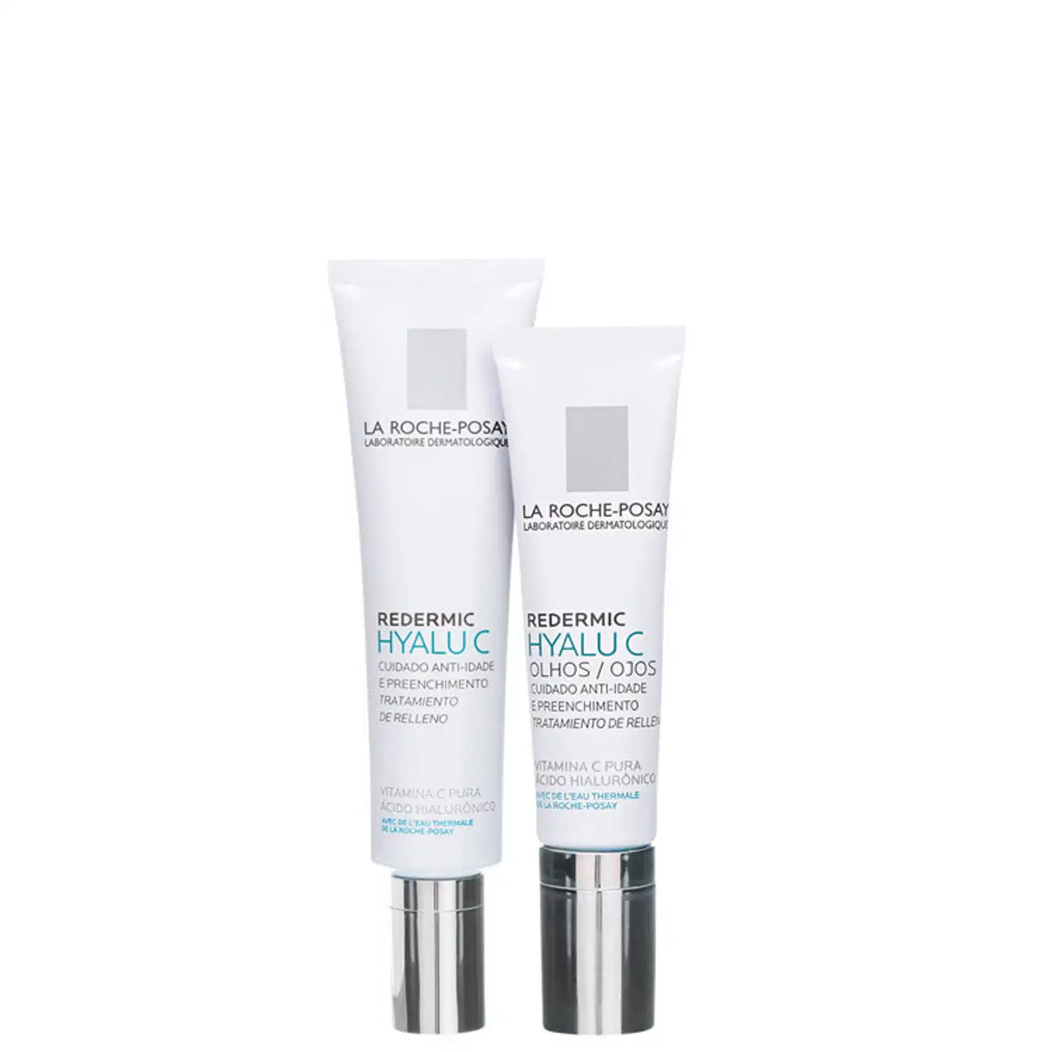 Kit La Roche-Posay Redermic Hyalu C Olhos e Face (2 Produtos)
