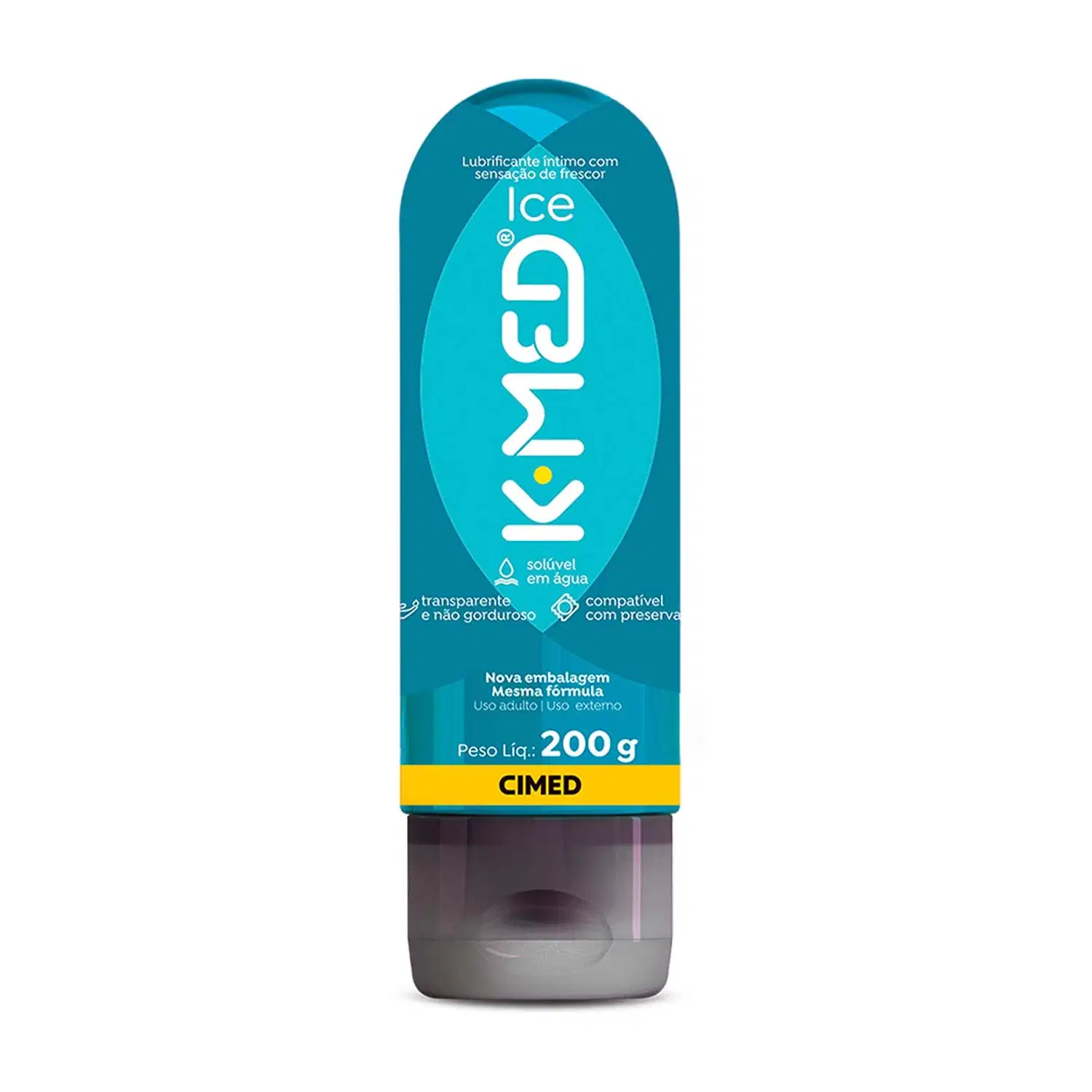 Kit Cimed K-Med Lubrificante Íntimo 1 Hot + 1 Ice (2 Unidades)