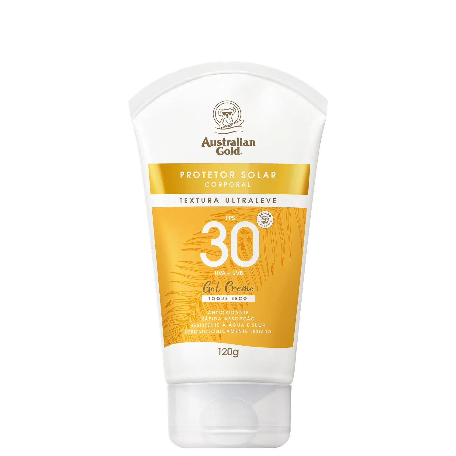 Australian Gold Gel Creme FPS30 - Protetor Solar Corporal 120g