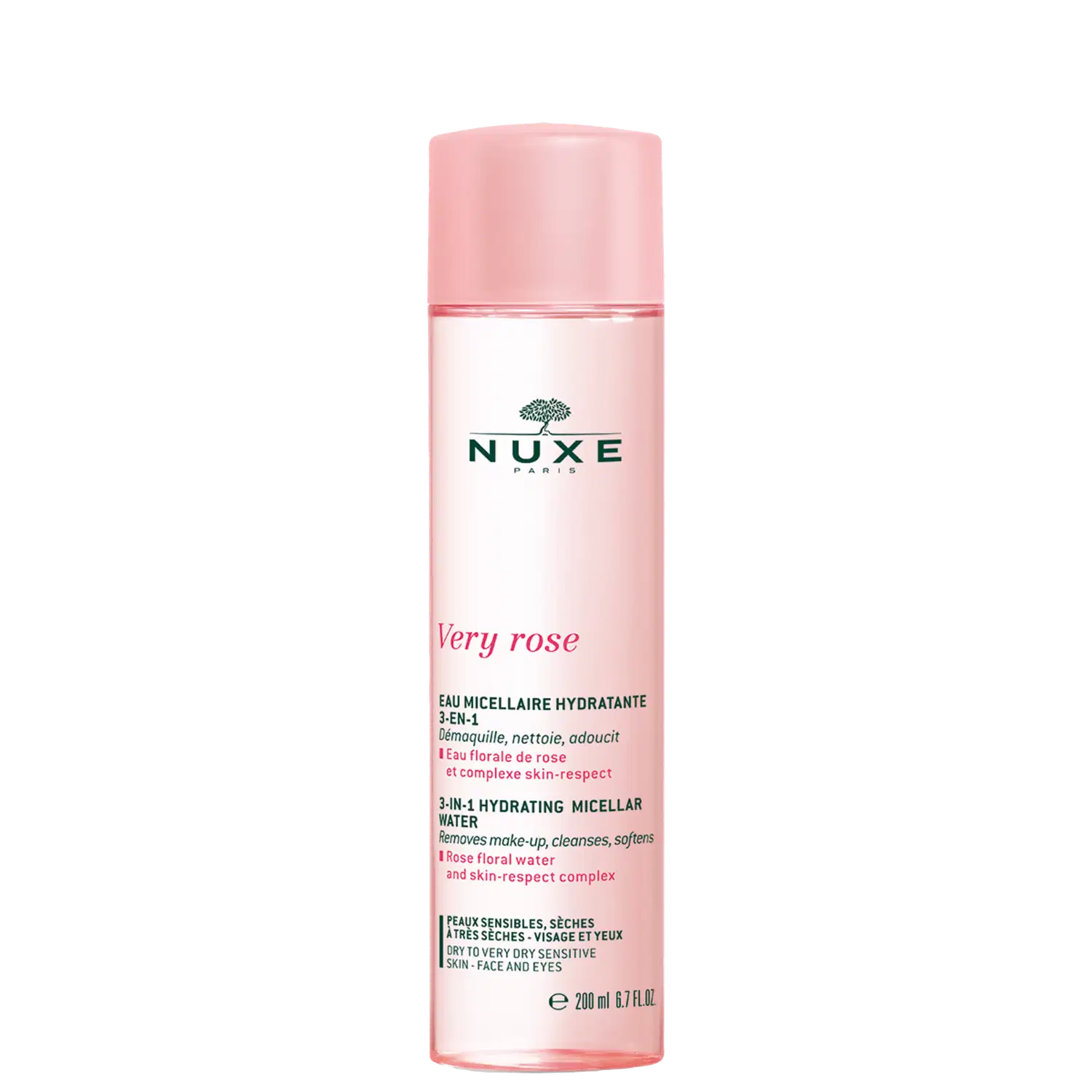 Nuxe Very Rose - Água Micelar Facial 200ml