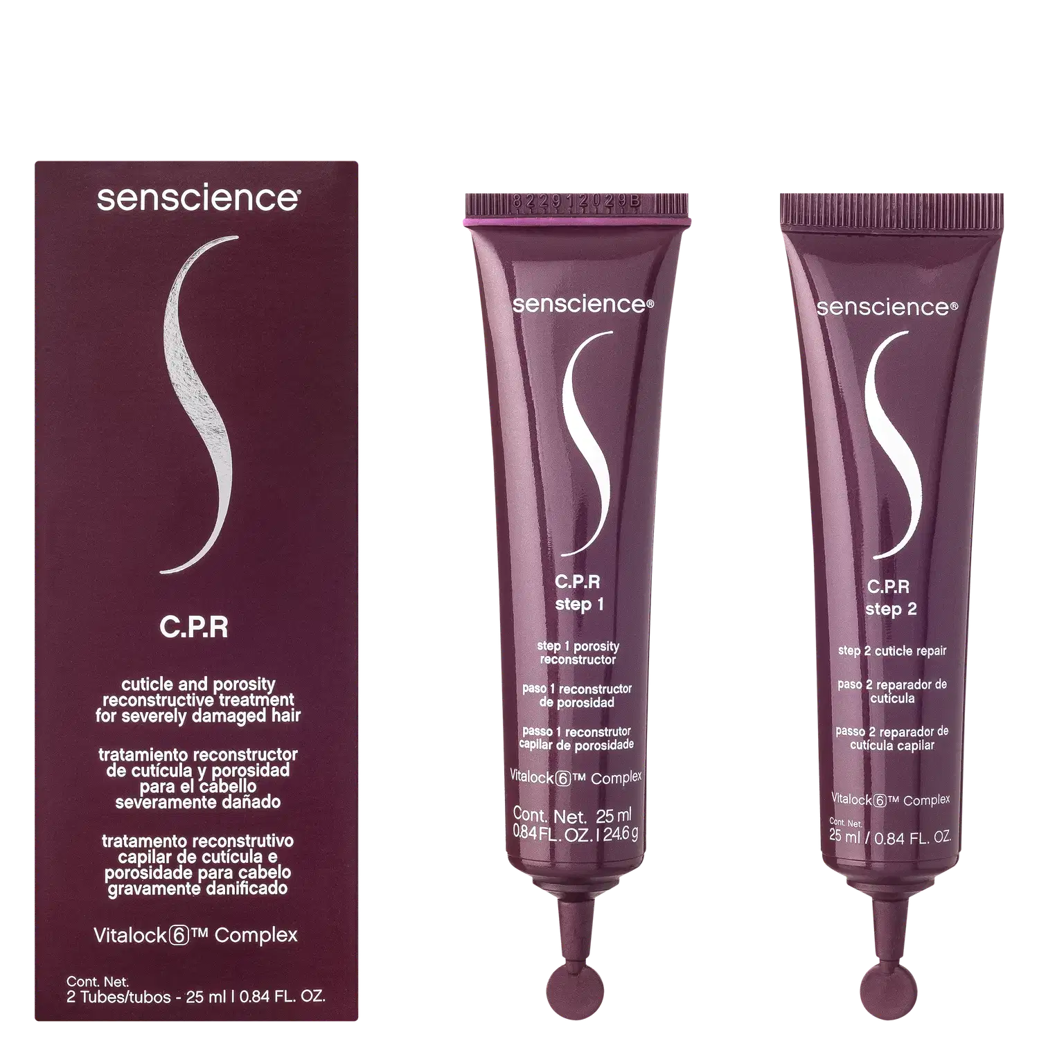 Senscience C.P.R. - Tratamento Reconstrutor 2x25ml