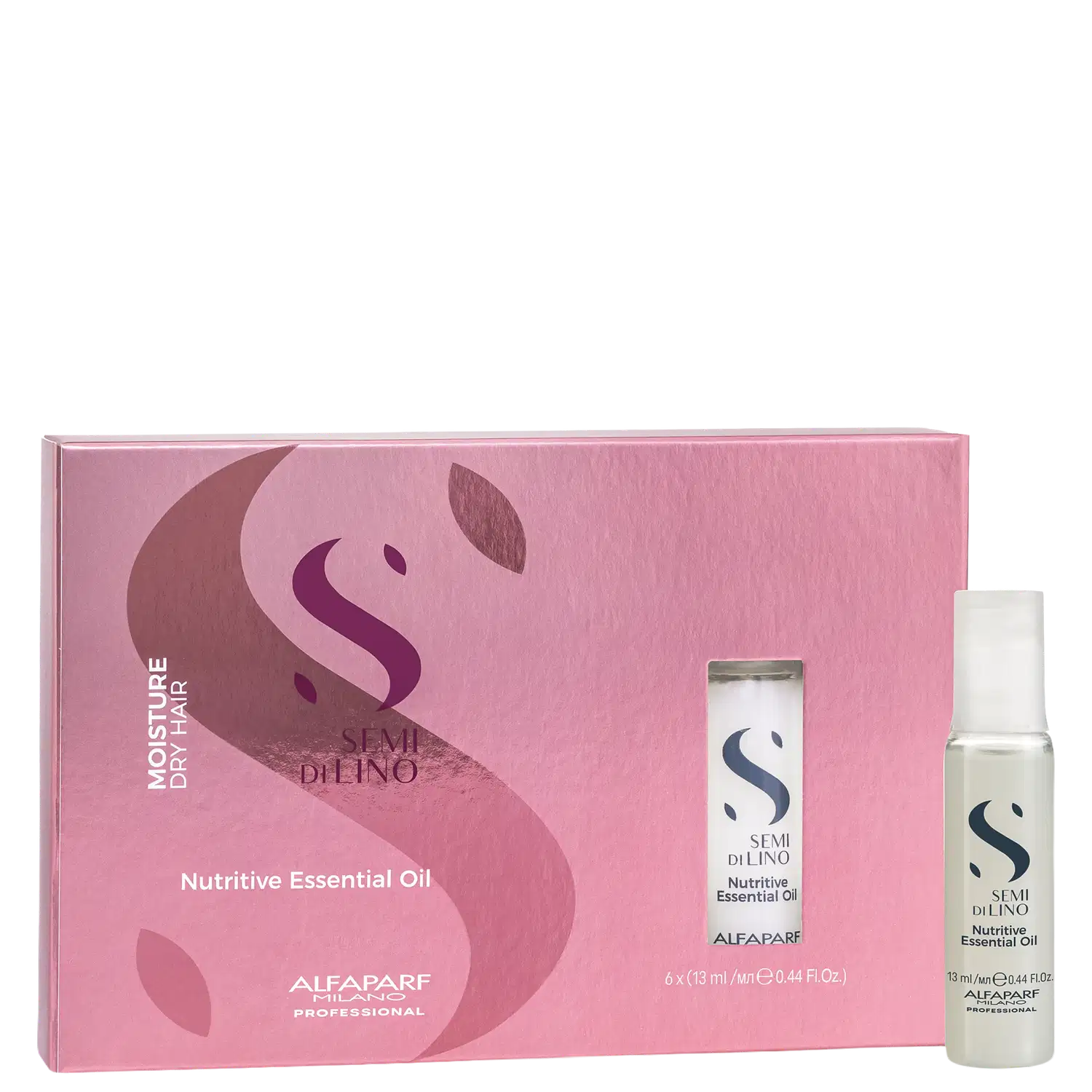 Alfaparf Milano Semi di Lino Moisture Nutritive Essential Oil - Ampola Capilar 6x13ml