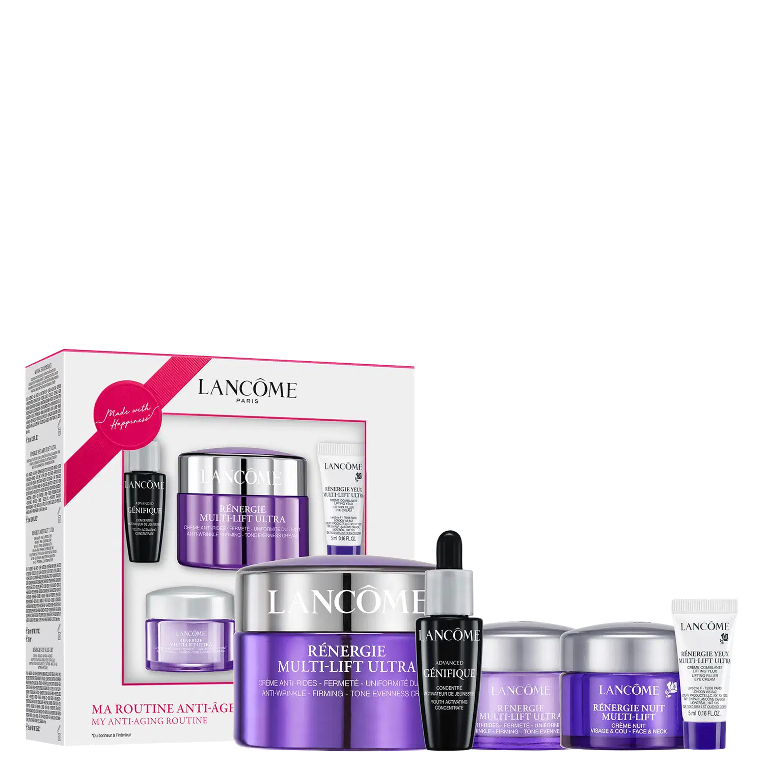 Kit Lancôme Minha Rotina Redutor de Linhas (4 Produtos)