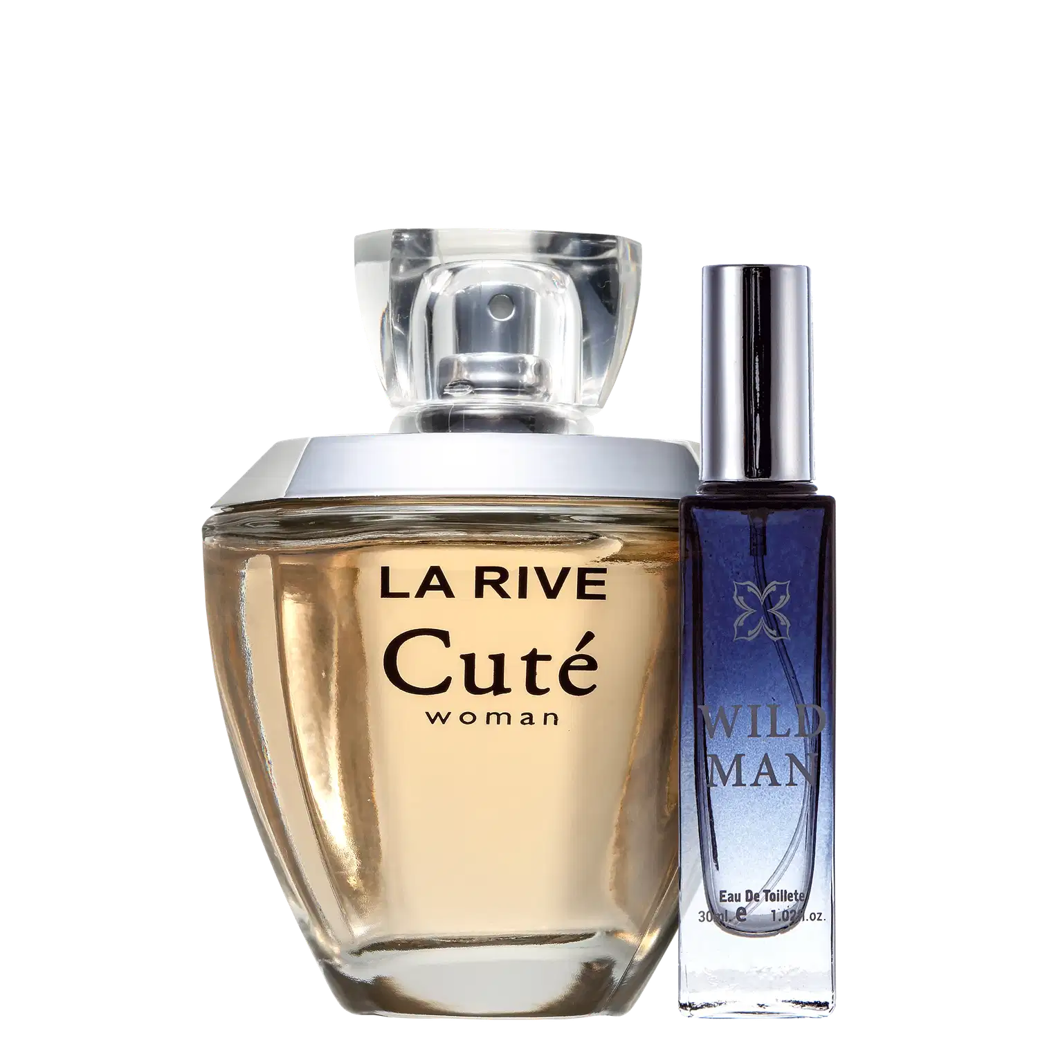 Conjunto Cuté La Rive Feminino & Wild Man Essenciart Masculino (2 Produtos)
