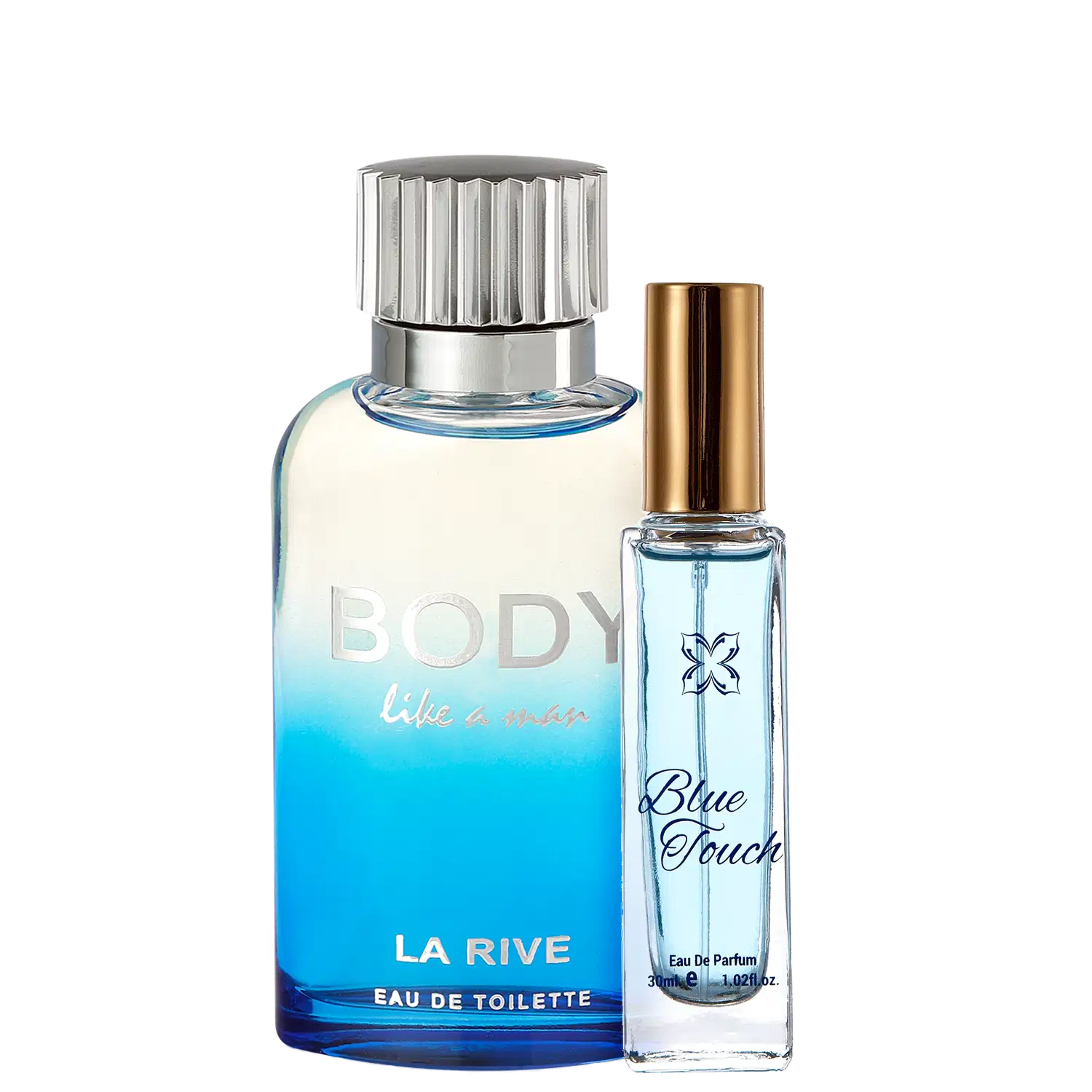 Conjunto Body Like a Man La Rive & Blue Touch Essenciart (2 Produtos)
