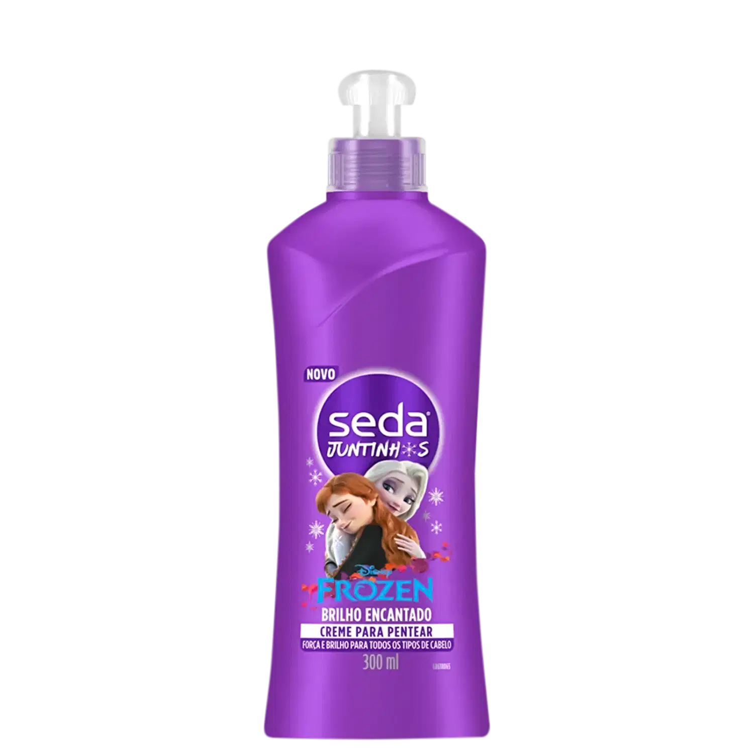 Seda Juntinhos Frozen Brilho Encantado - Creme de Pentear 300ml