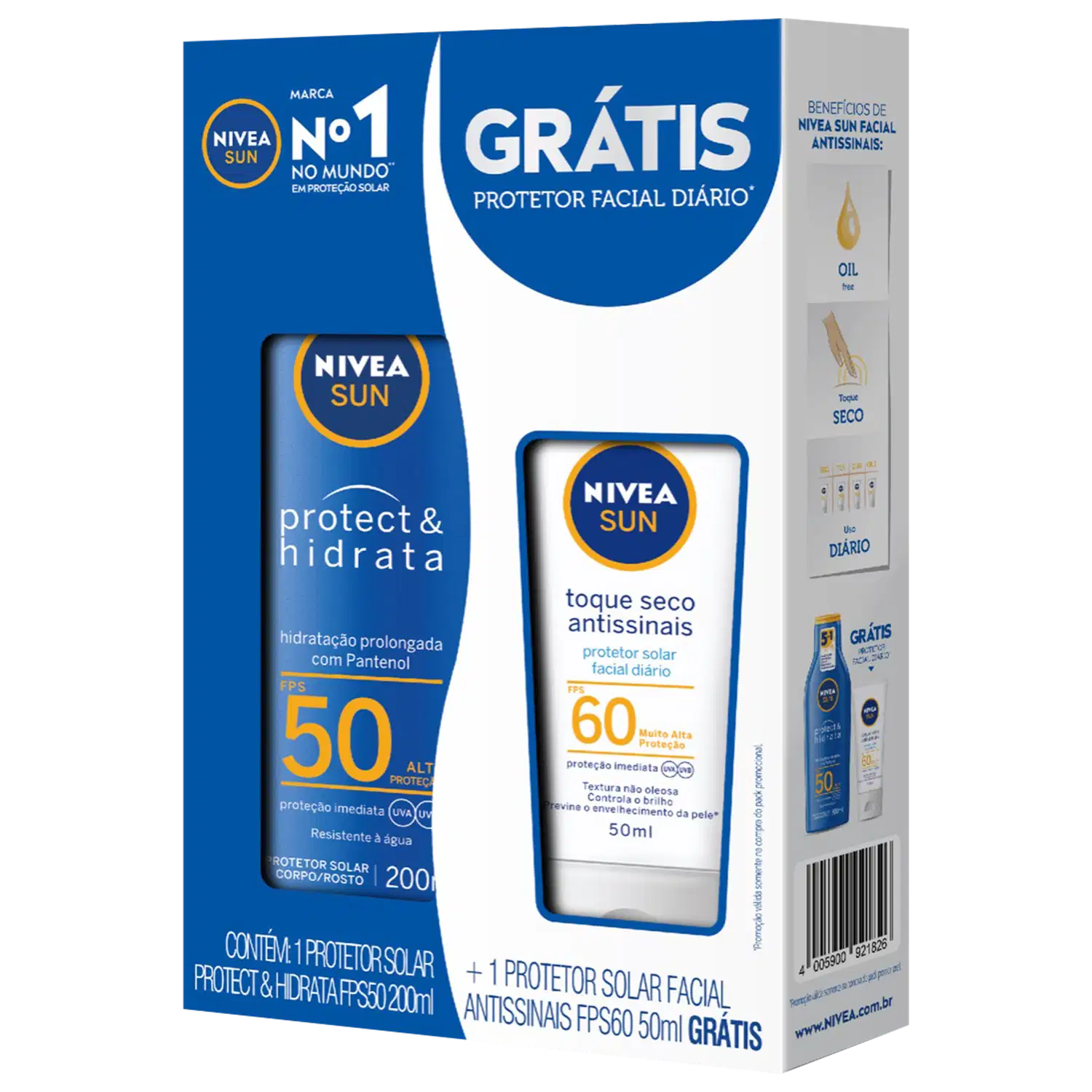 Kit Nivea Sun Protect & Hidrata Duo (2 produtos)