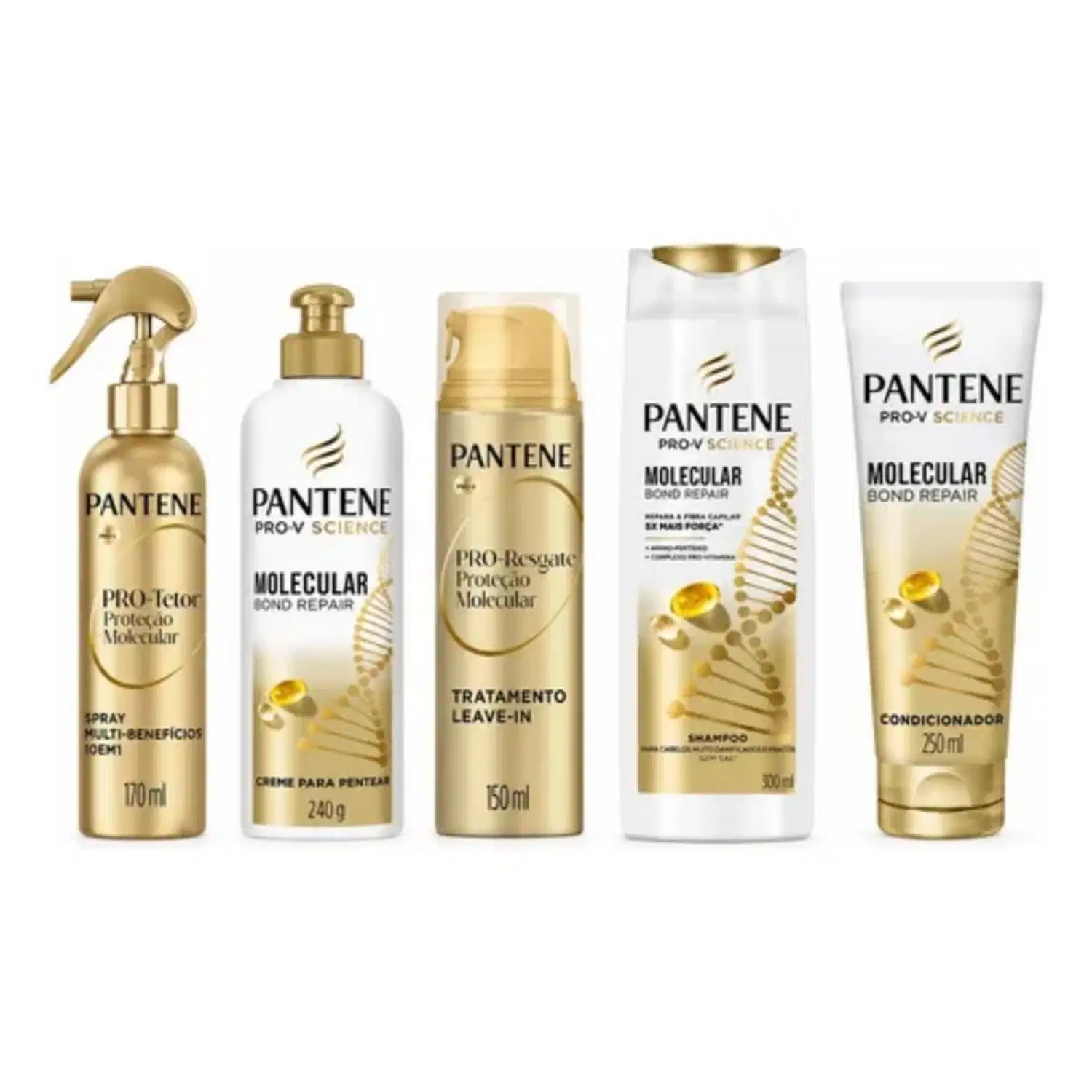 Kit Molecular Bond Repair Completo 5 Itens | Pantene