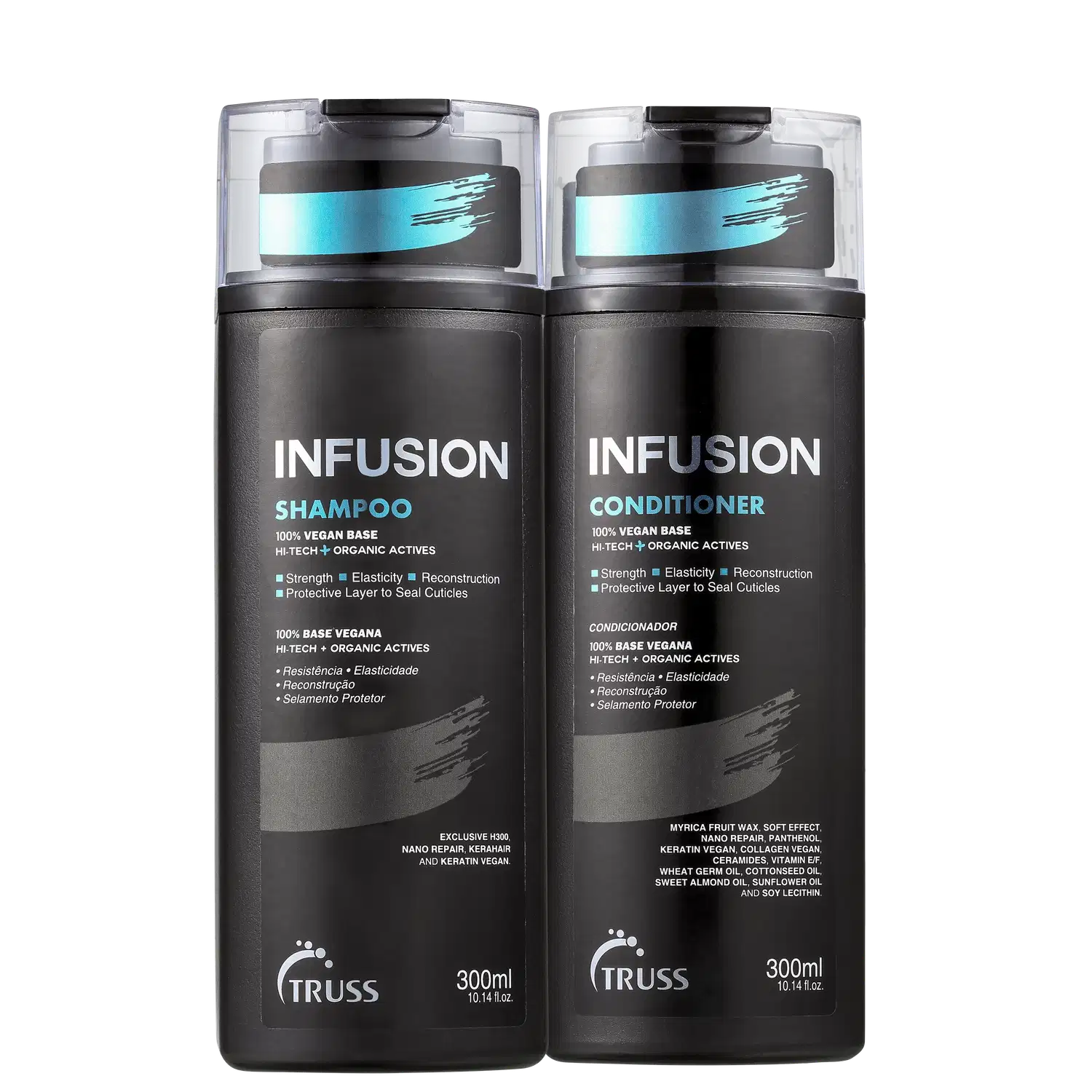 Combo Infusion: Shampoo 300ml + Condicionador 300ml