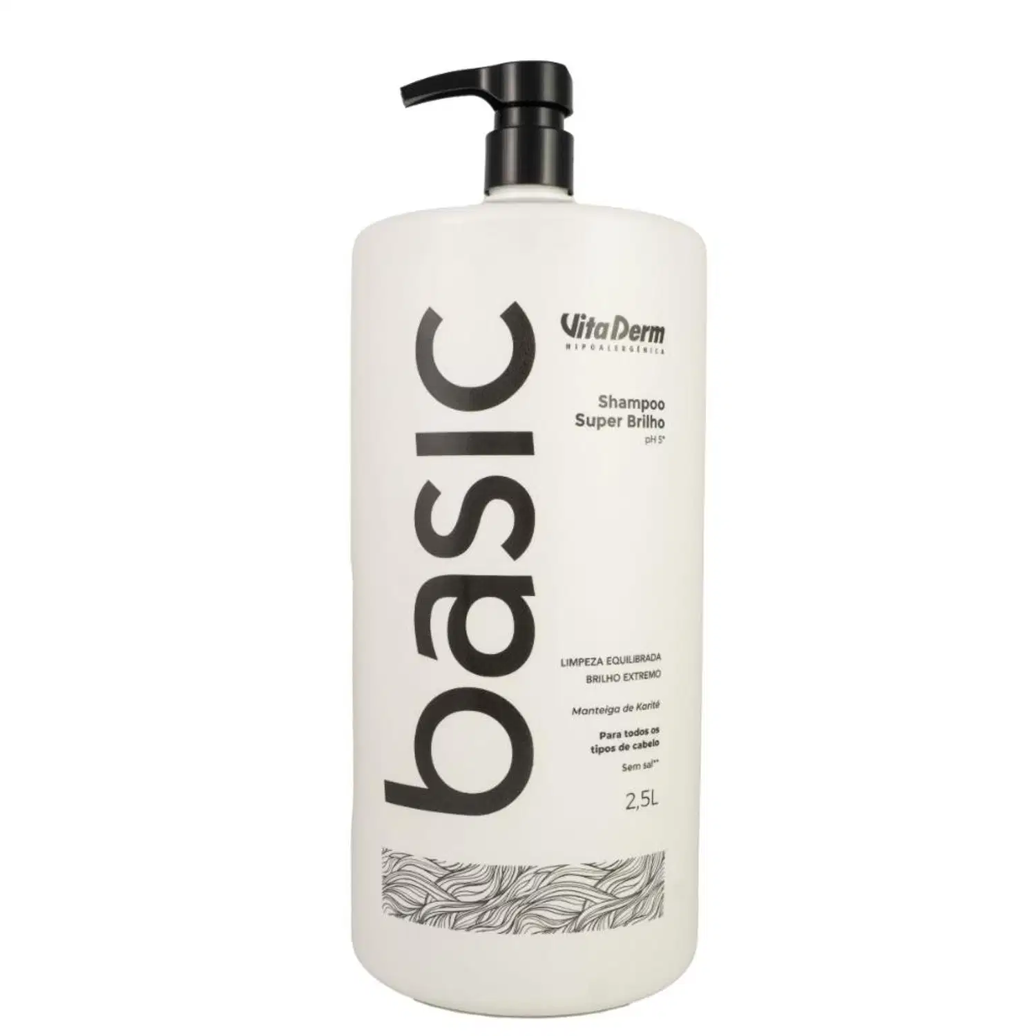 Vita Derm Basic Super Brilho Shampoo 2,5L