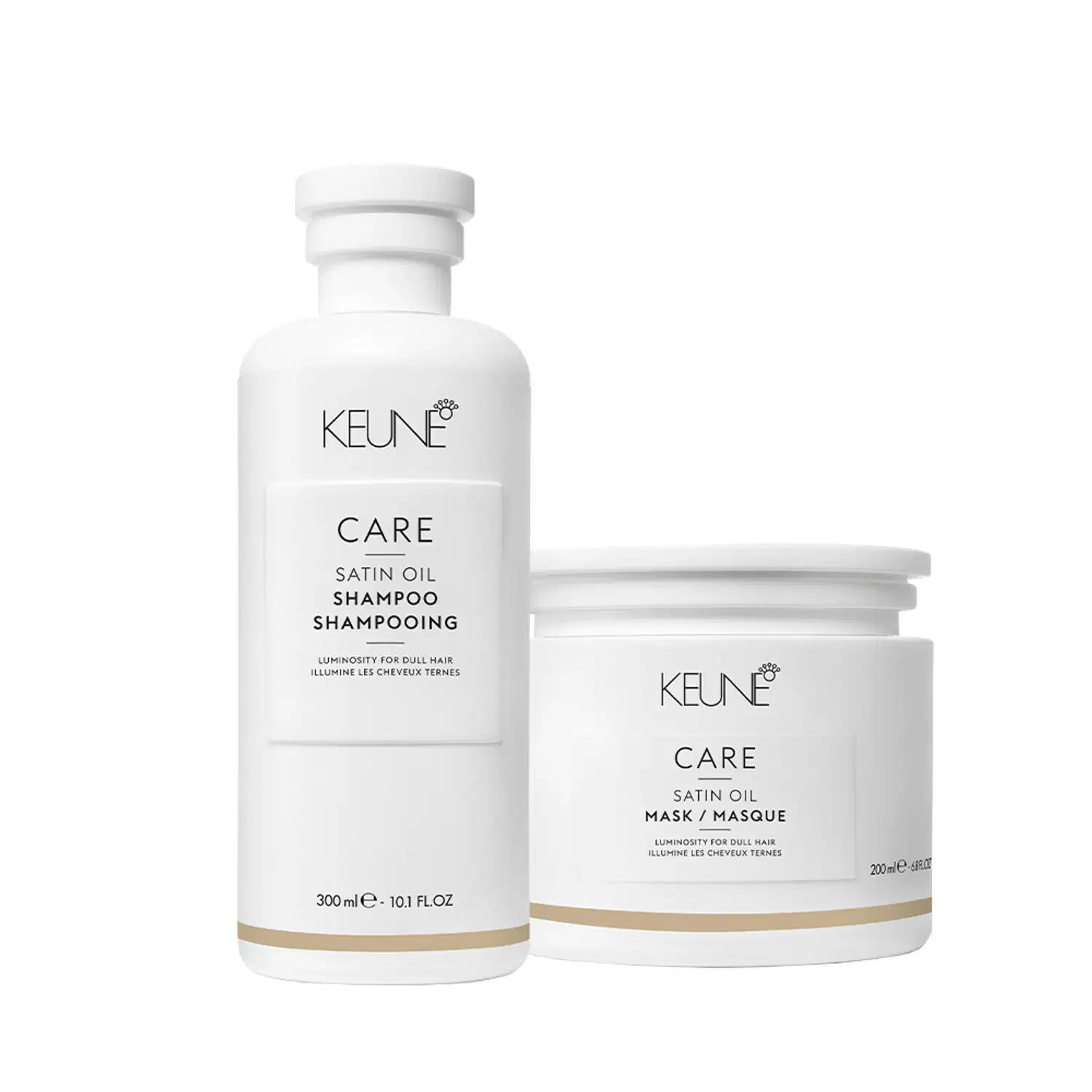 Kit Keune Care Satin Oil Duo Home Treat (2 Produtos)
