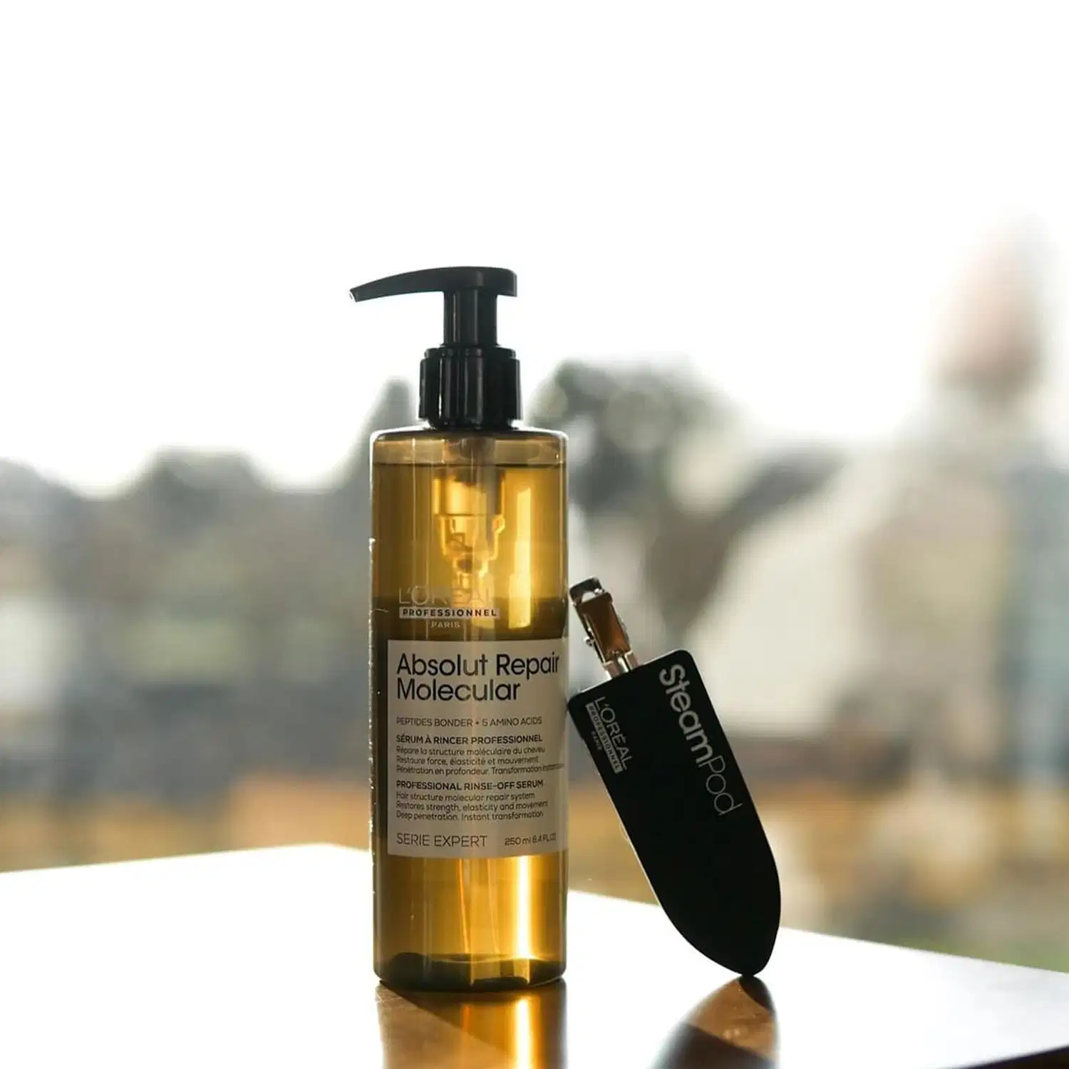 Kit L'Oréal Professionnel Absolut Repair Molecular Shampoo 300 Sérum Máscara (3 produtos)