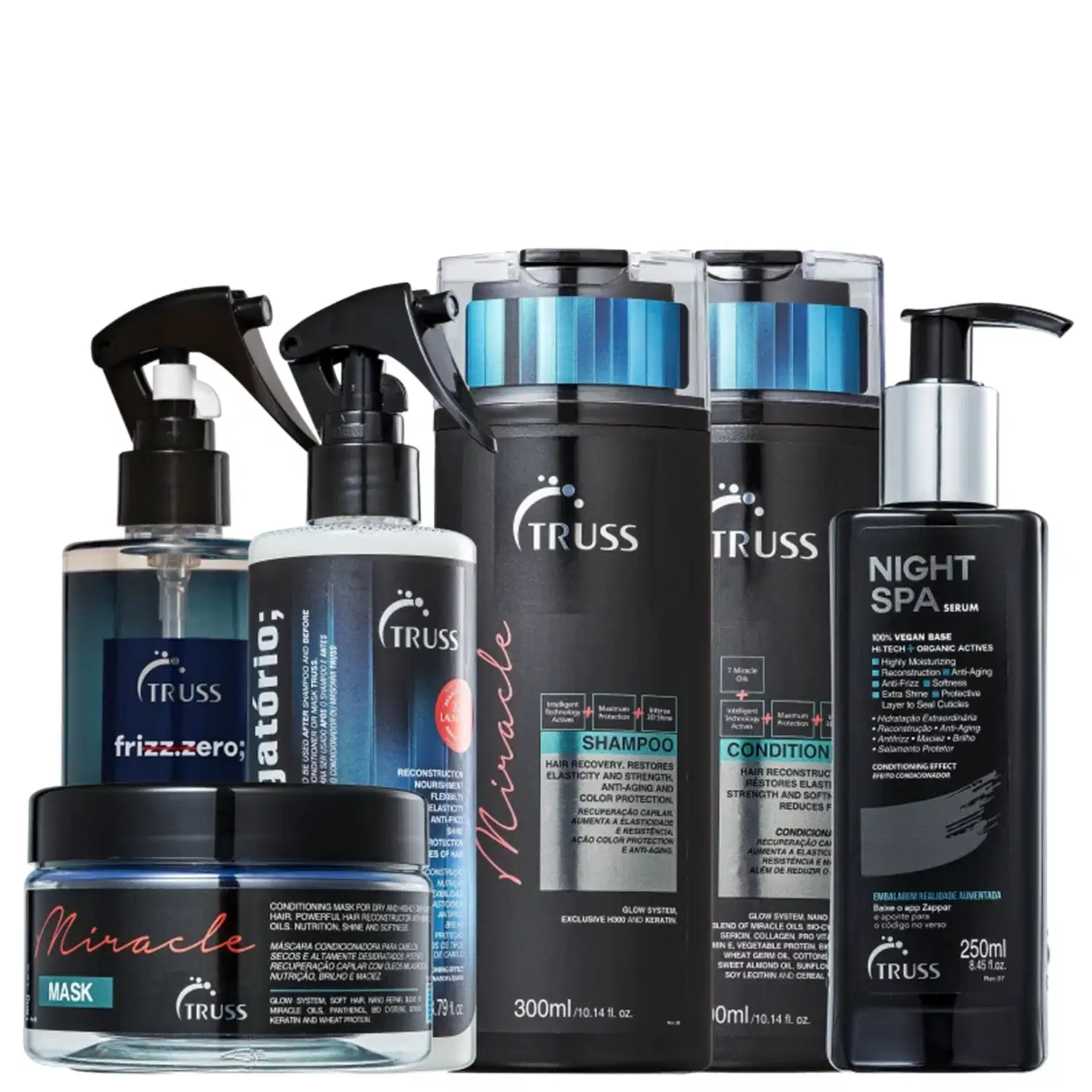Kit TRUSS Miracle Power Care (6 Produtos)
