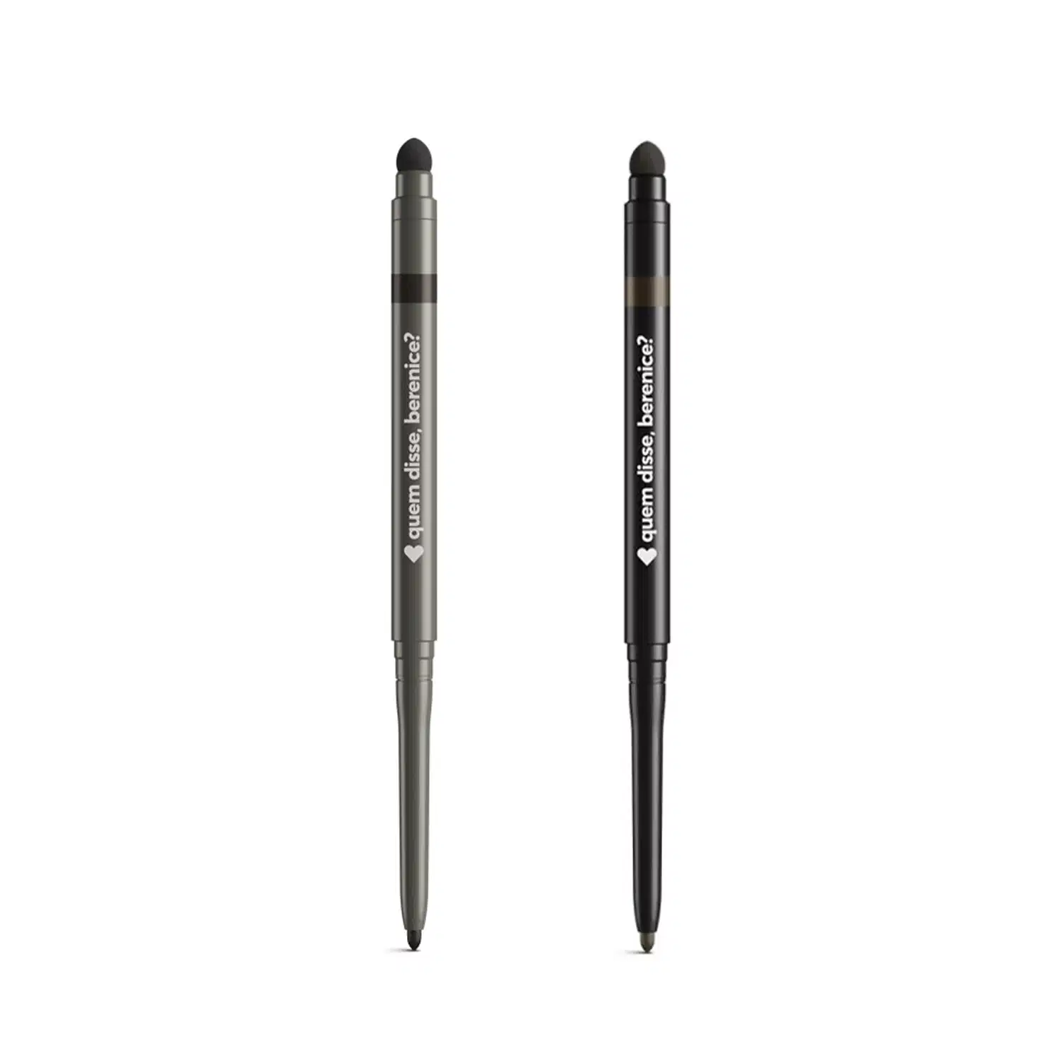 Combo Quem Disse, Berenice? Lápis Para Olhos Esfumador: Preto 200mg + Marrom 200mg