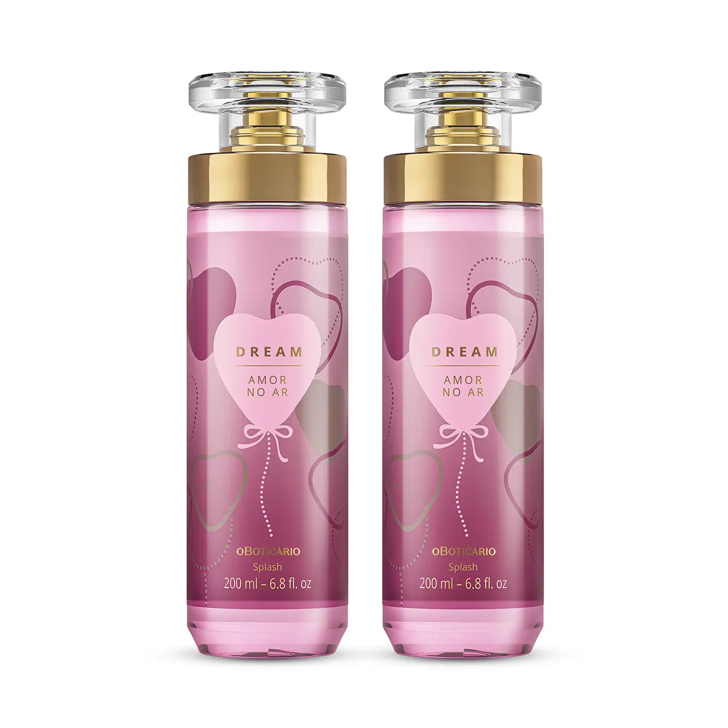 Combo Body Splash Dream Amor No Ar 200ml (2 itens)