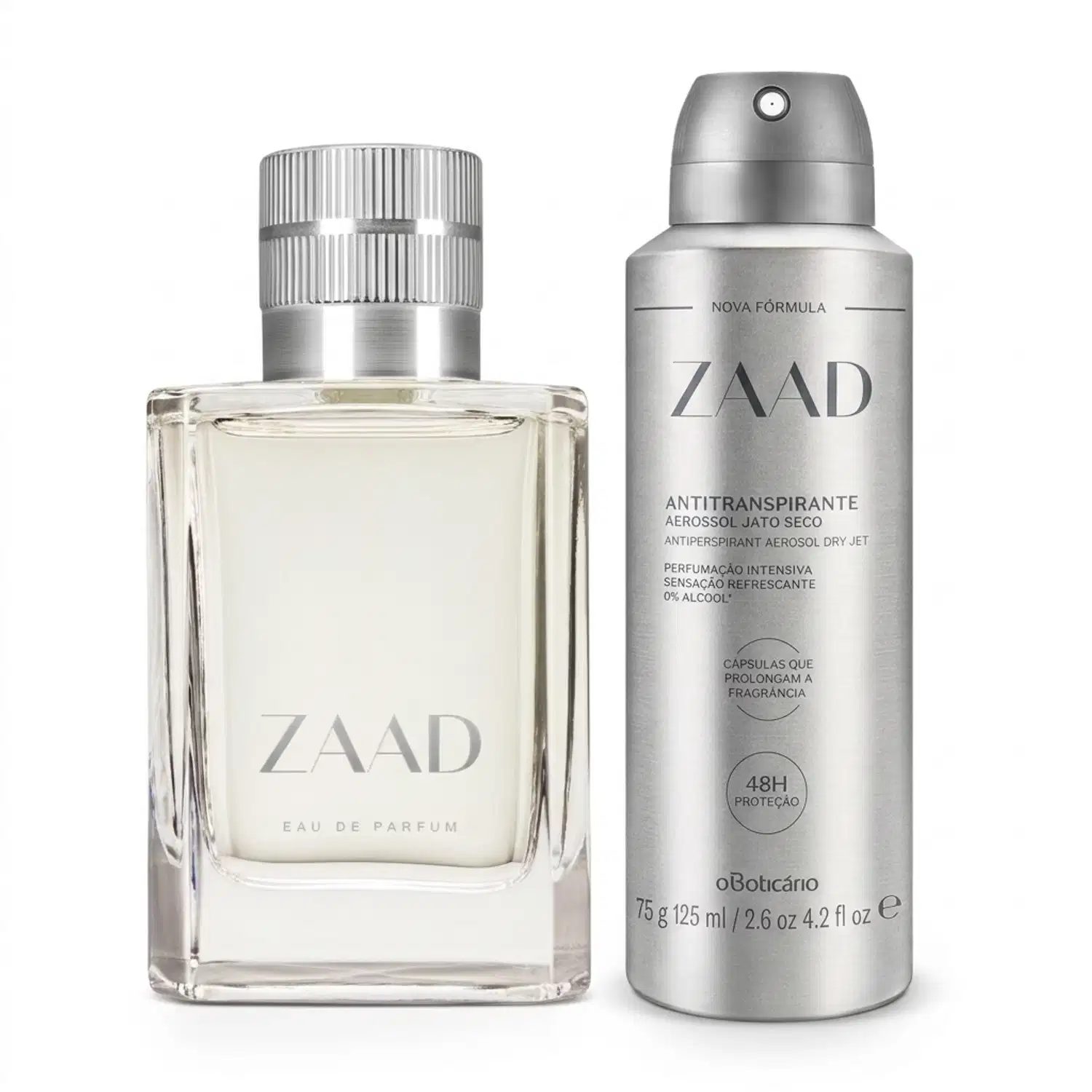 Combo Zaad: Eau De Parfum 50ml + Desodorante Antitranspirante 75g