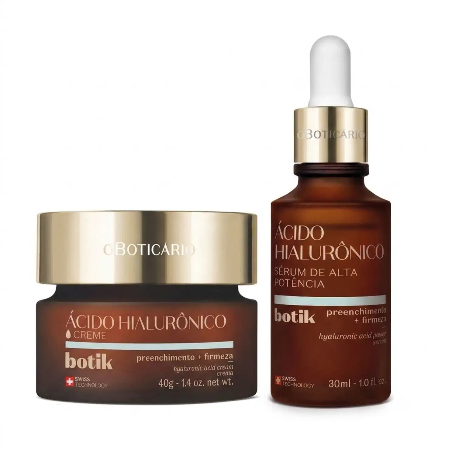Combo Botik Ácido Hialurônico: Creme Facial Firmador 40g + Sérum de Alta Potência 30ml > Combo Botik Ácido Hialurônico: Creme Facial Firmador 40g + Sérum de Alta Potência 30ml