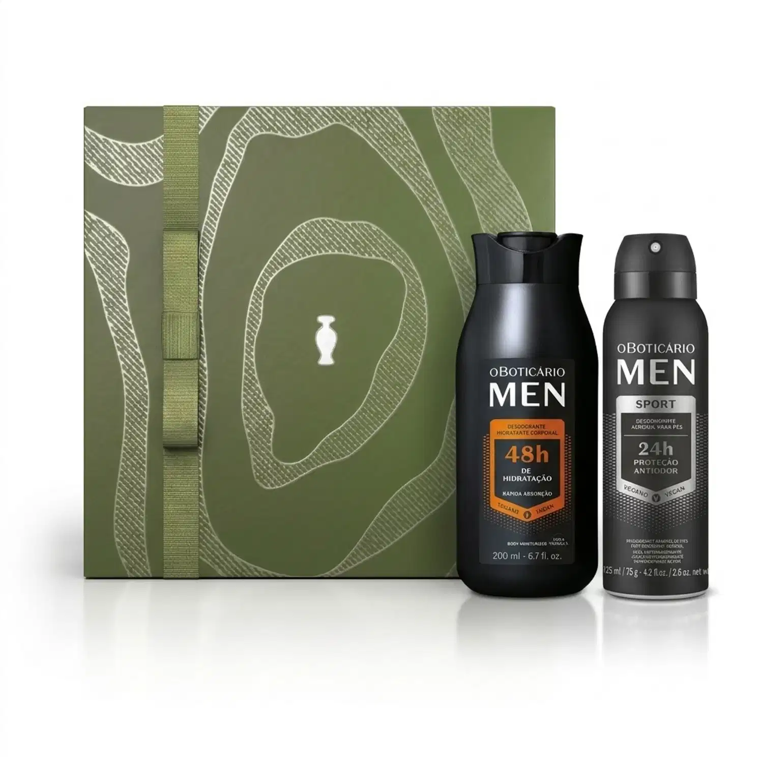Combo Presente Dia dos Pais Men: Loção Corporal 200ml + Desodorante Antitranspirante 125ml/75g