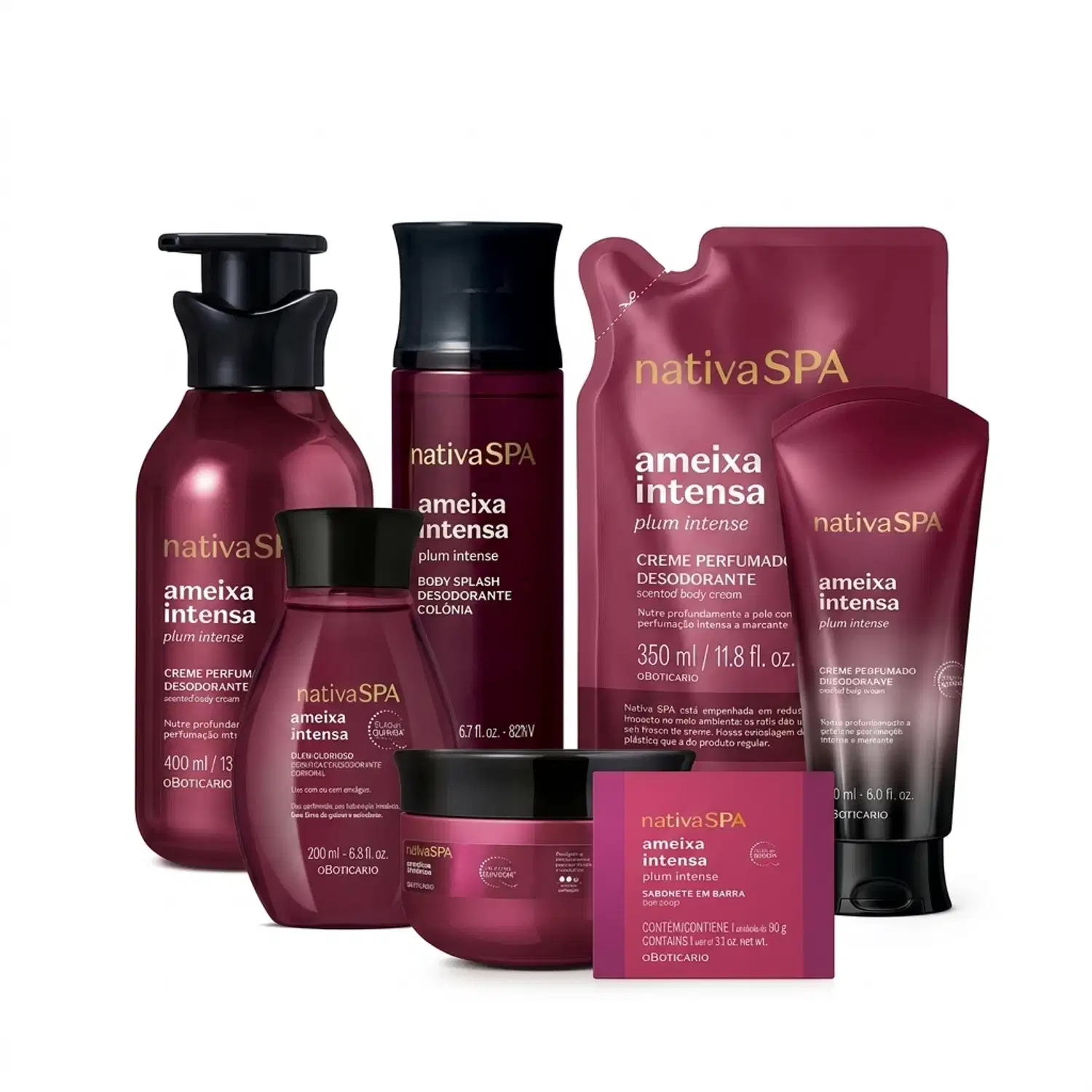 Combo Nativa Spa Ameixa Intensa (7 itens)