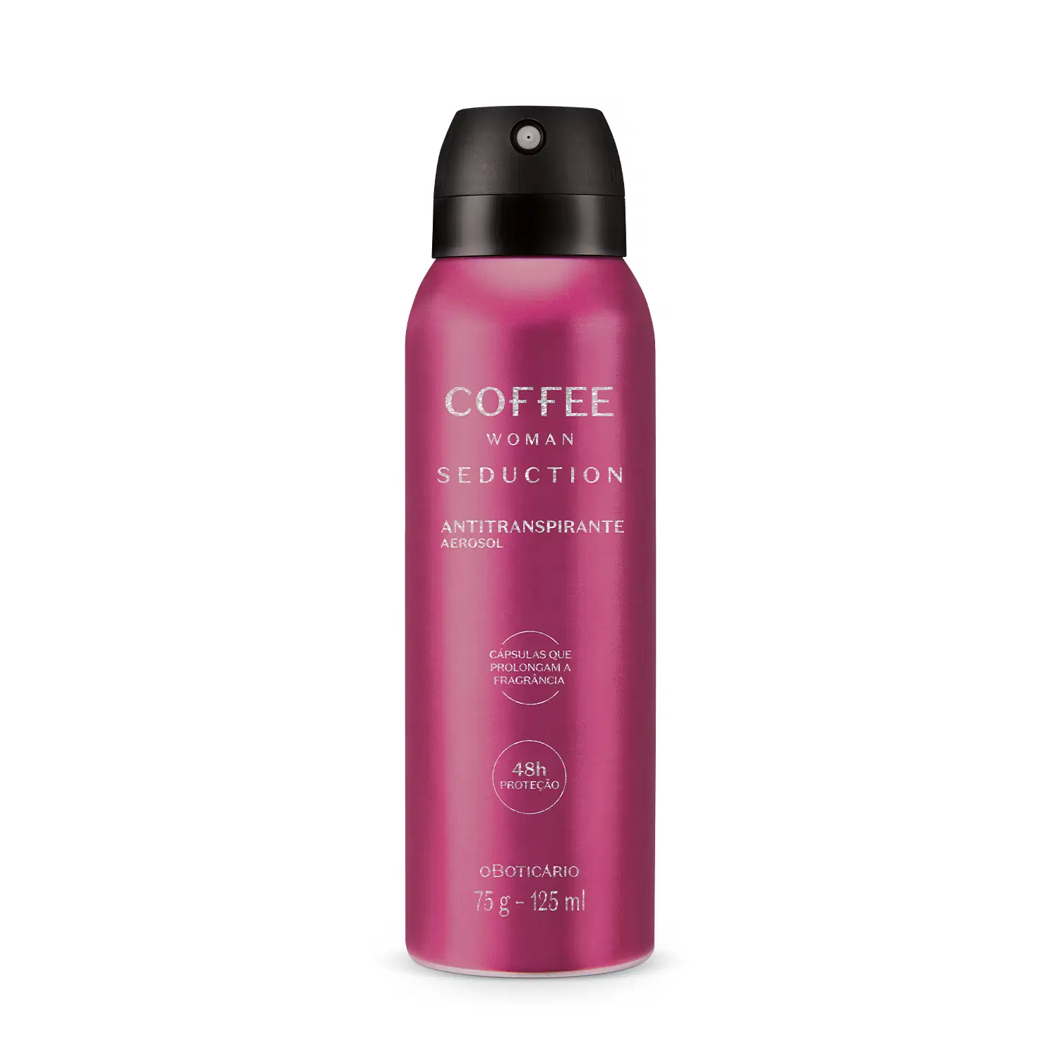 Desodorante Antitranspirante Aerosol Coffee Woman Seduction 75g/125ml