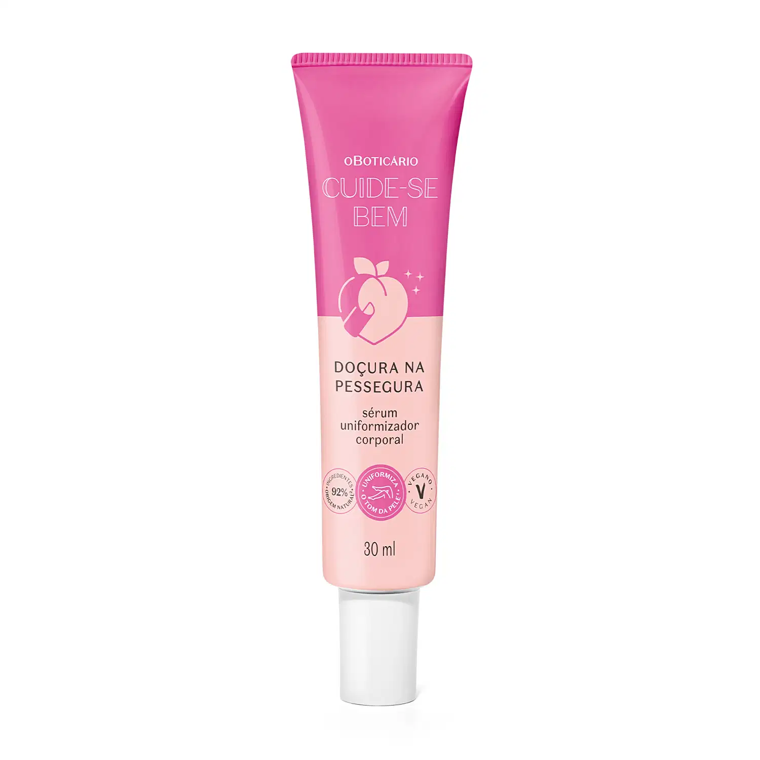 Sérum Uniformizador Corporal Cuide-se Bem Doçura na Pessegura 30ml > Sérum Uniformizador Corporal Cuide-se Bem Doçura na Pessegura 30ml