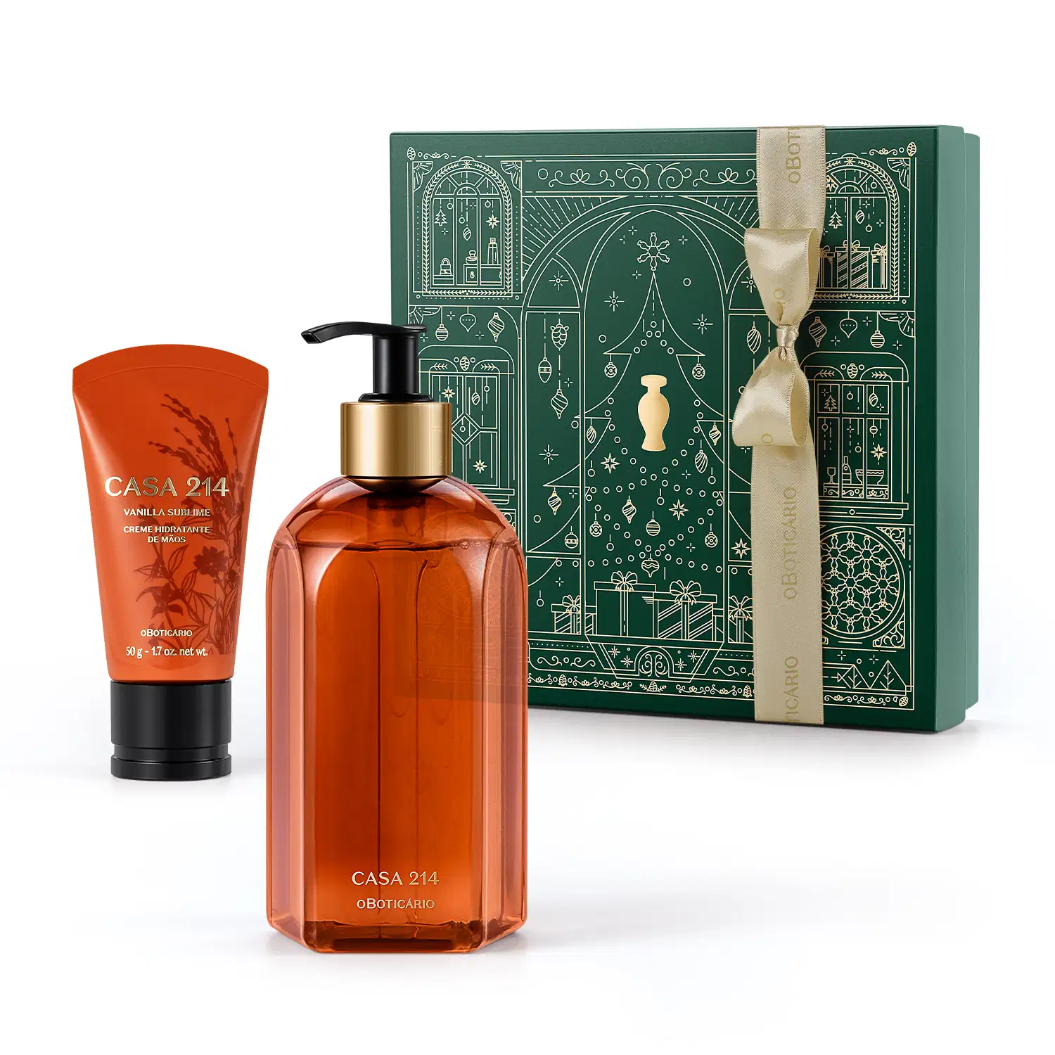 Kit Casa 214 Vanilla Sublime Presente o Boticário (2 Produtos)