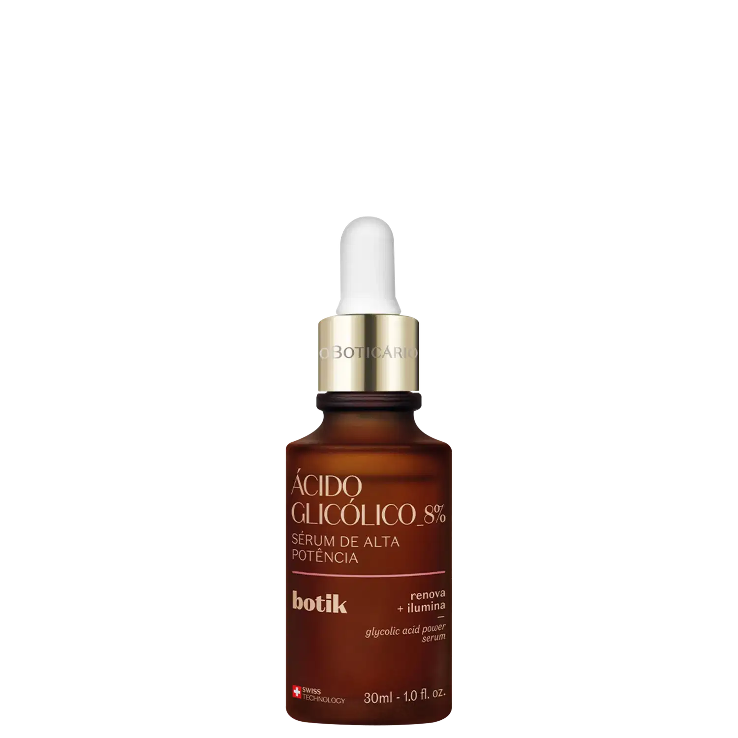 o Boticário Botik Ácido Glicólico 8% - Sérum Facial 30ml