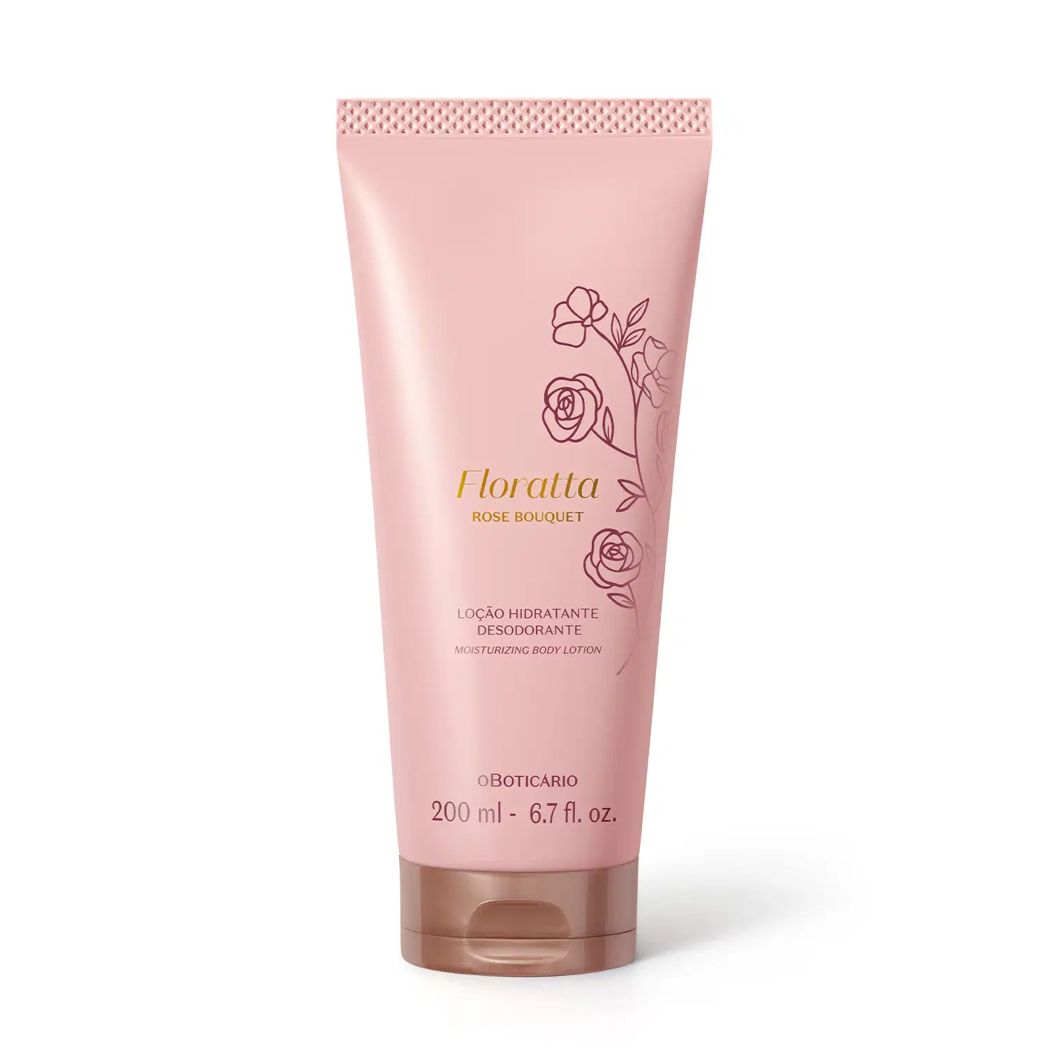 Floratta Rose Bouquet o Boticário - Loção Hidratante Desodorante 200ml