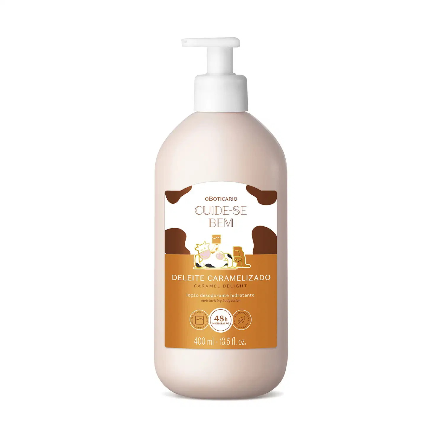 Loção Hidratante Desodorante Corporal Cuide-Se Bem Deleite Caramelizado 400ml > Loção Hidratante Desodorante Corporal Cuide-Se Bem Deleite Caramelizado 400ml