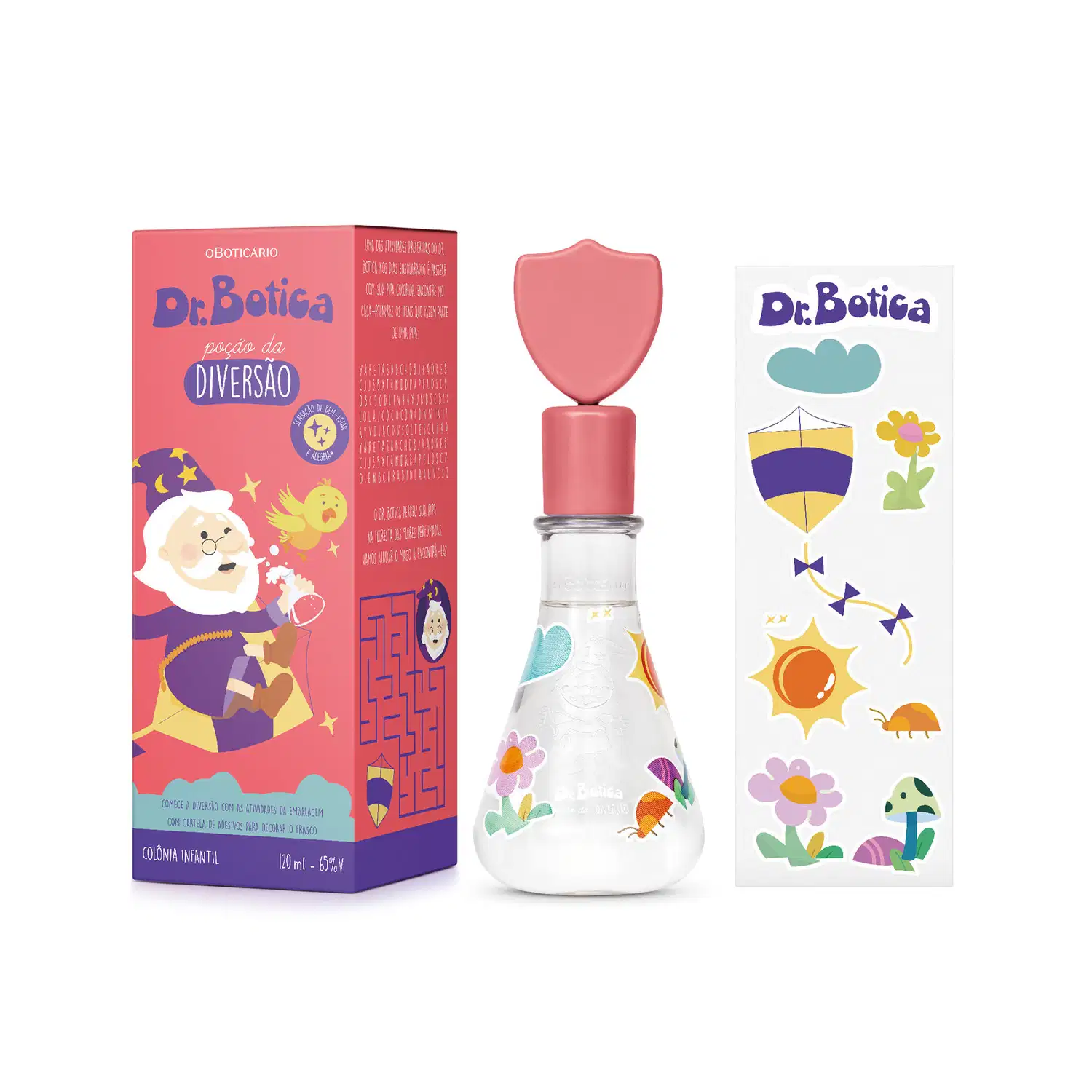 Colônia Infantil Dr. Botica Poção Da Diversão 120ml > Colônia Infantil Dr. Botica Poção Da Diversão 120ml